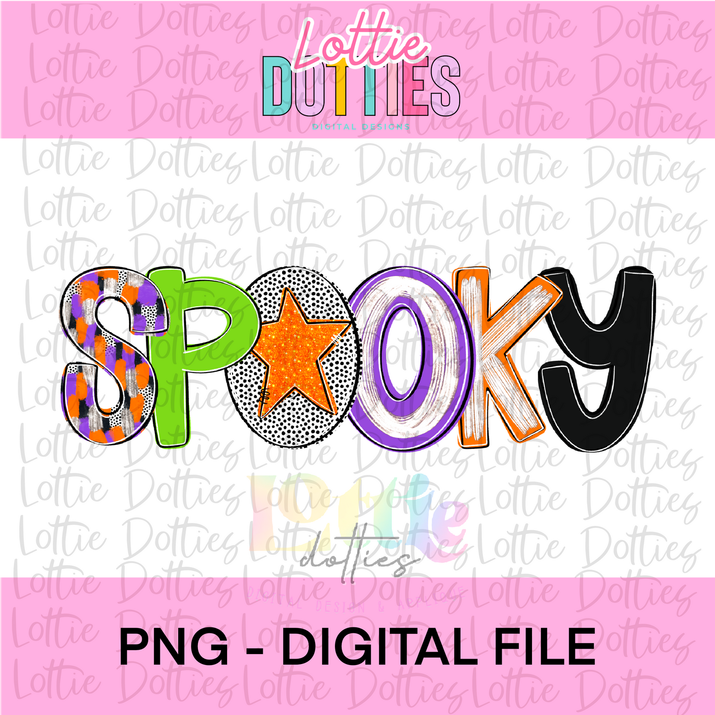 Spooky Poppy Png - Halloween Sublimation Design - Digital Download