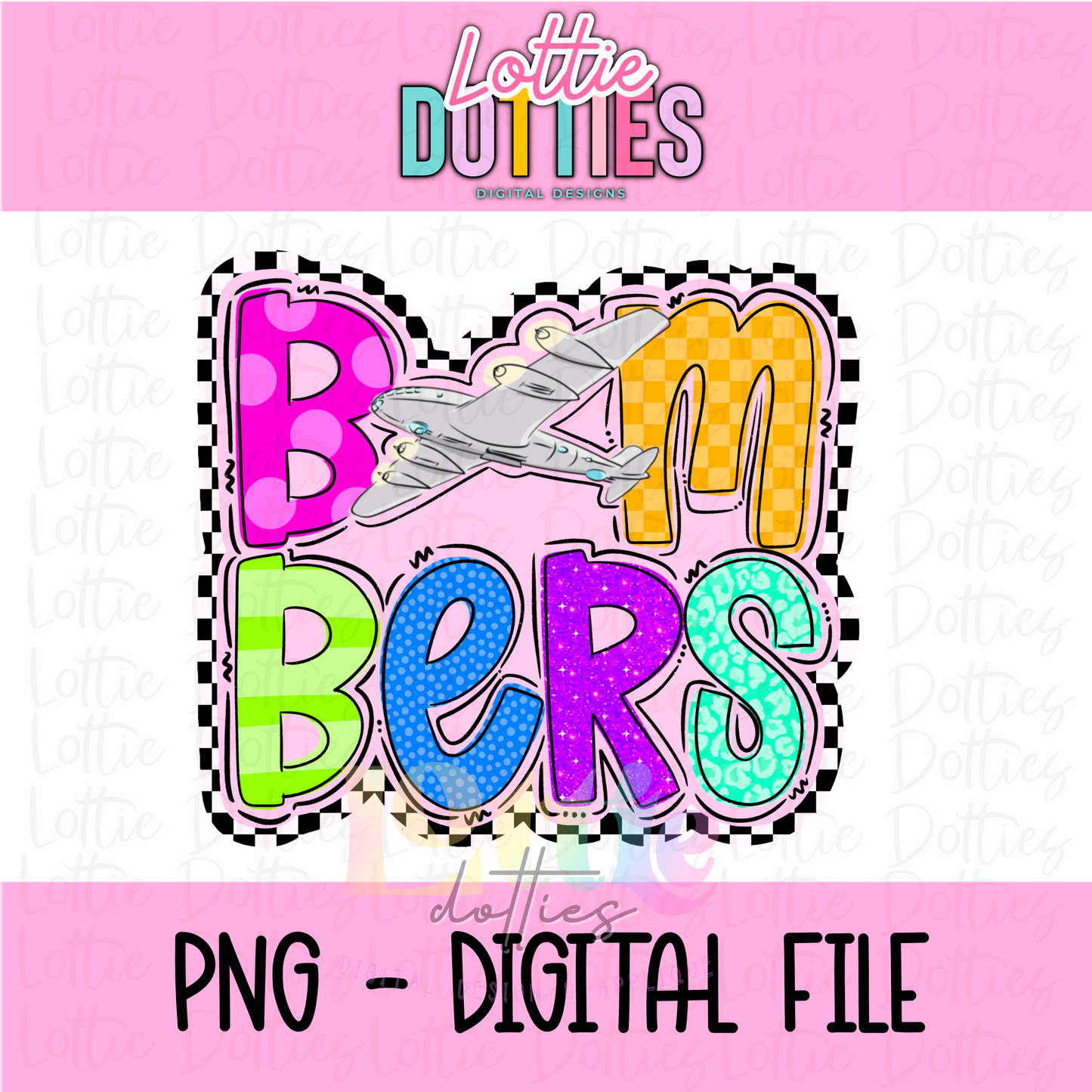 Bombers - colorful Bombers Png - bombers Sublimation Design- Digital Download
