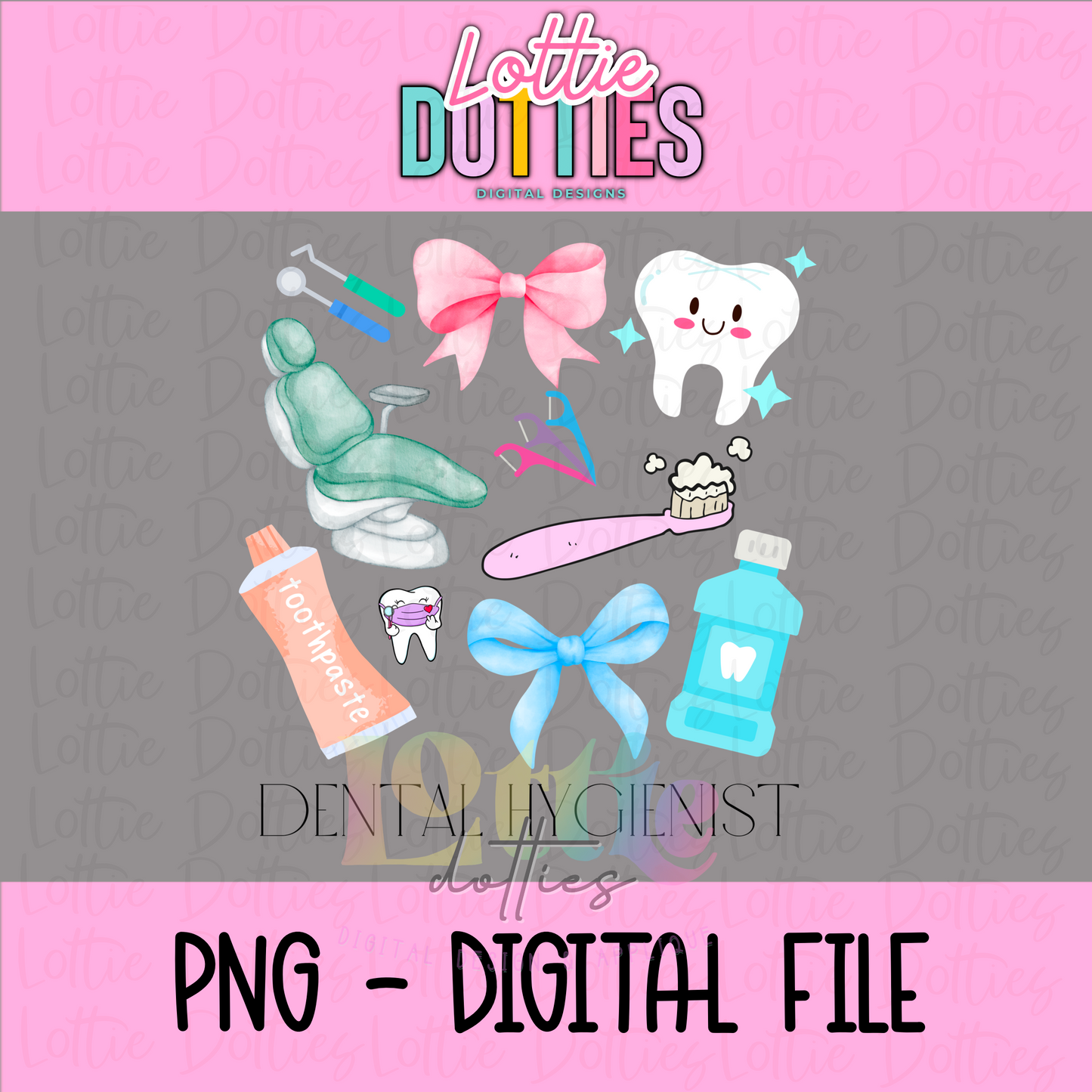 Dental Hygienist PNG - Dental Hygienist Designs - Digital Download