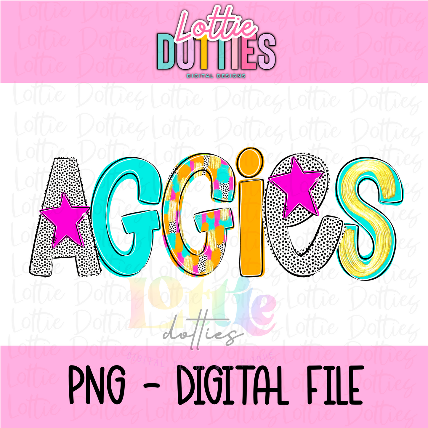 Aggies Mascot PNG - Poppy Mascot Designs - Digital Download