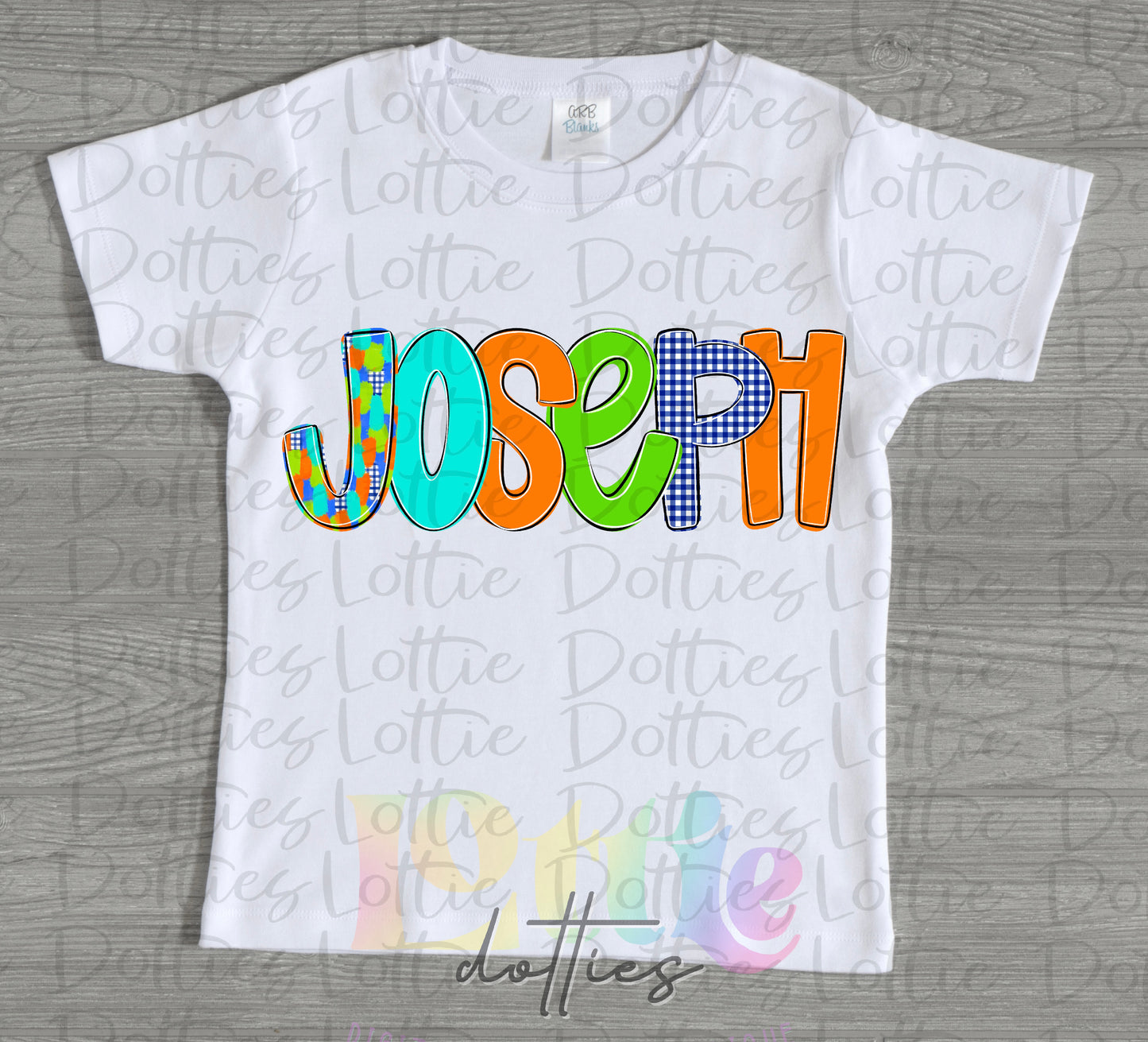 Blue Gingham Poppy Alpha - Blue Gingham - Alphabet - Alpha Pack - Alphabet Clipart - Instant Download