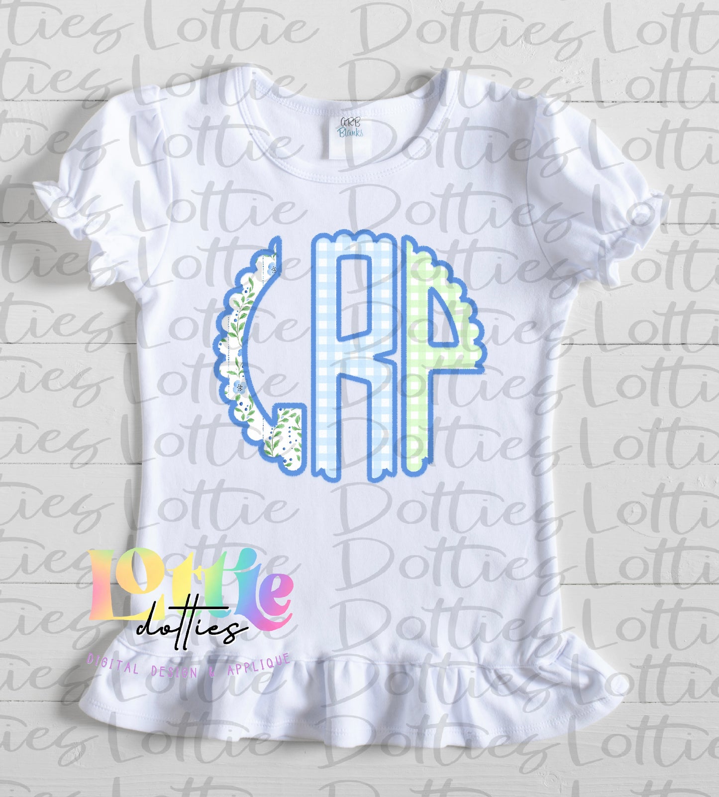 Dainty Floral Monogram Alpha PNG - Floral Stitch Alpha Set Sublimation- Digital Download