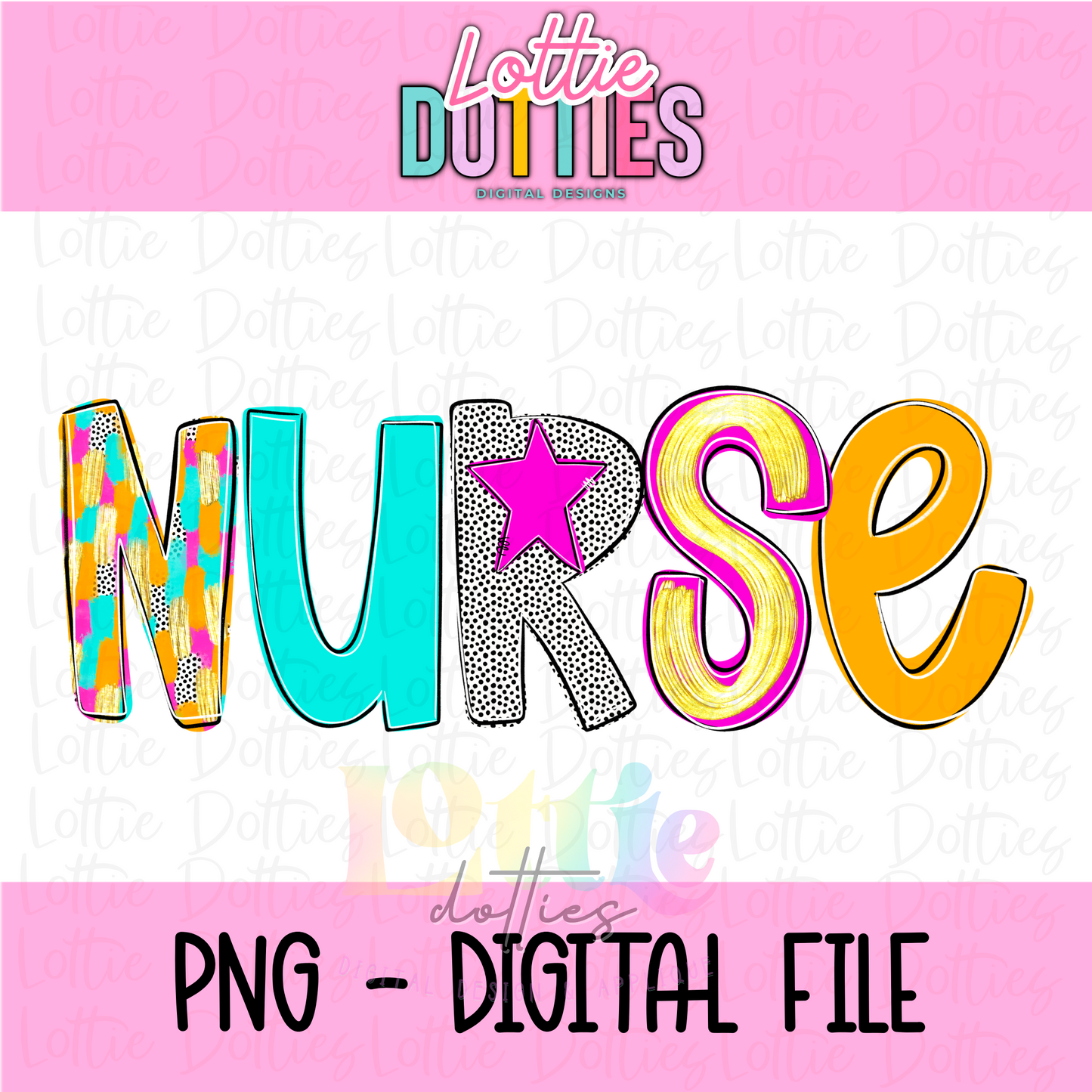 Nurse PNG - Nurse PNG- Digital Download - Sublimation Design