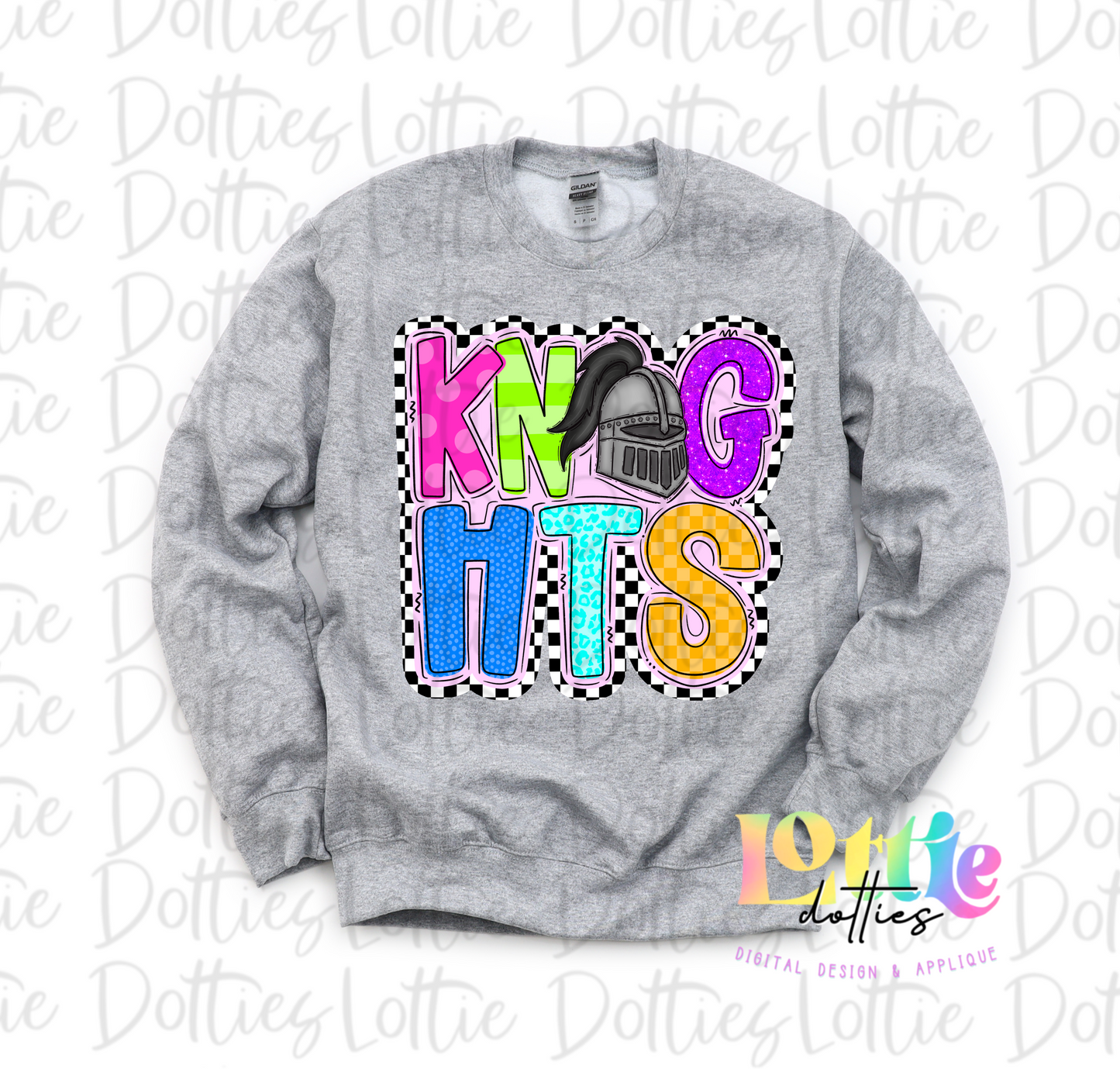 Knights PNG - Knights Multicolor PNG - Sublimation