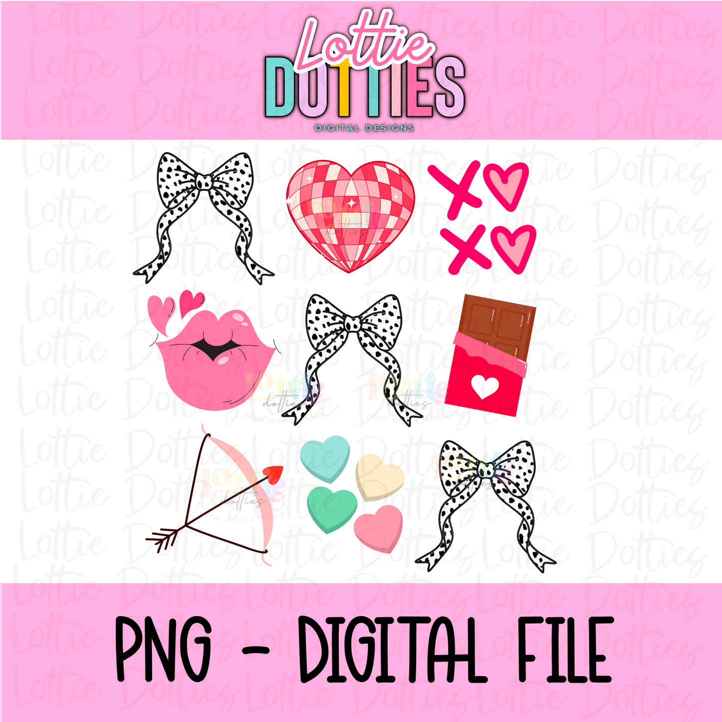 Valentine’s Day PNG - PNG Clipart - Instant Download - Valentine’s Day PNG