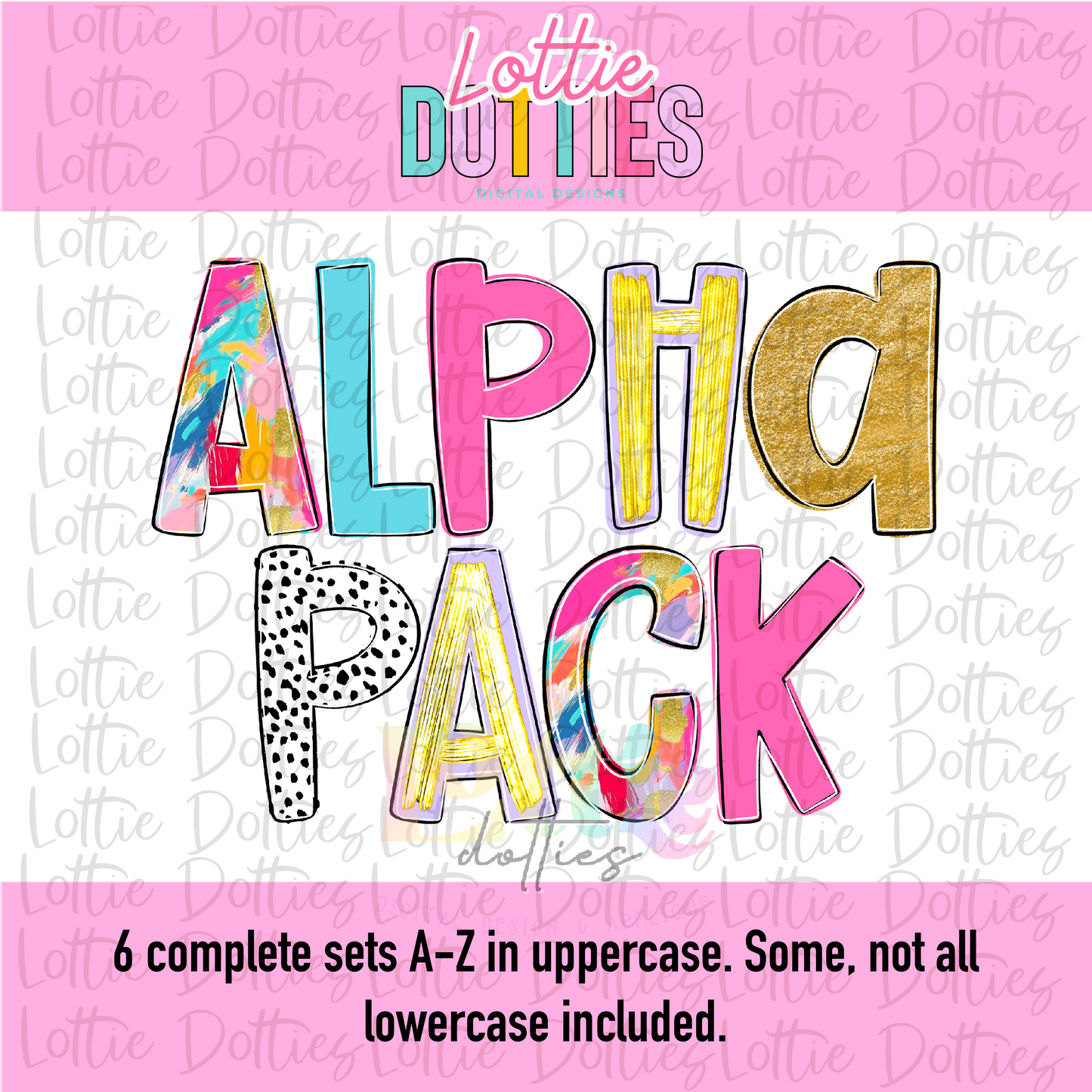 Paint Splash Alpha - Bright Paint Splash Alphabet - Alpha Pack - Alphabet Clipart - Instant Download - Alpha Packs