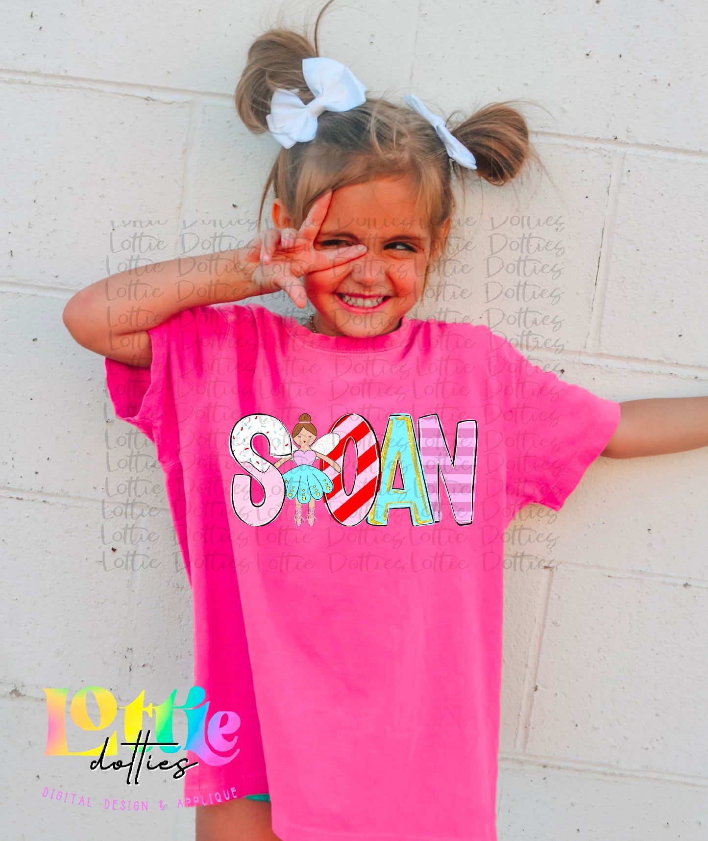 Sugar Plum Fairy Alpha Pack - Christmas Alpha - Alphabet Clipart - Instant Download