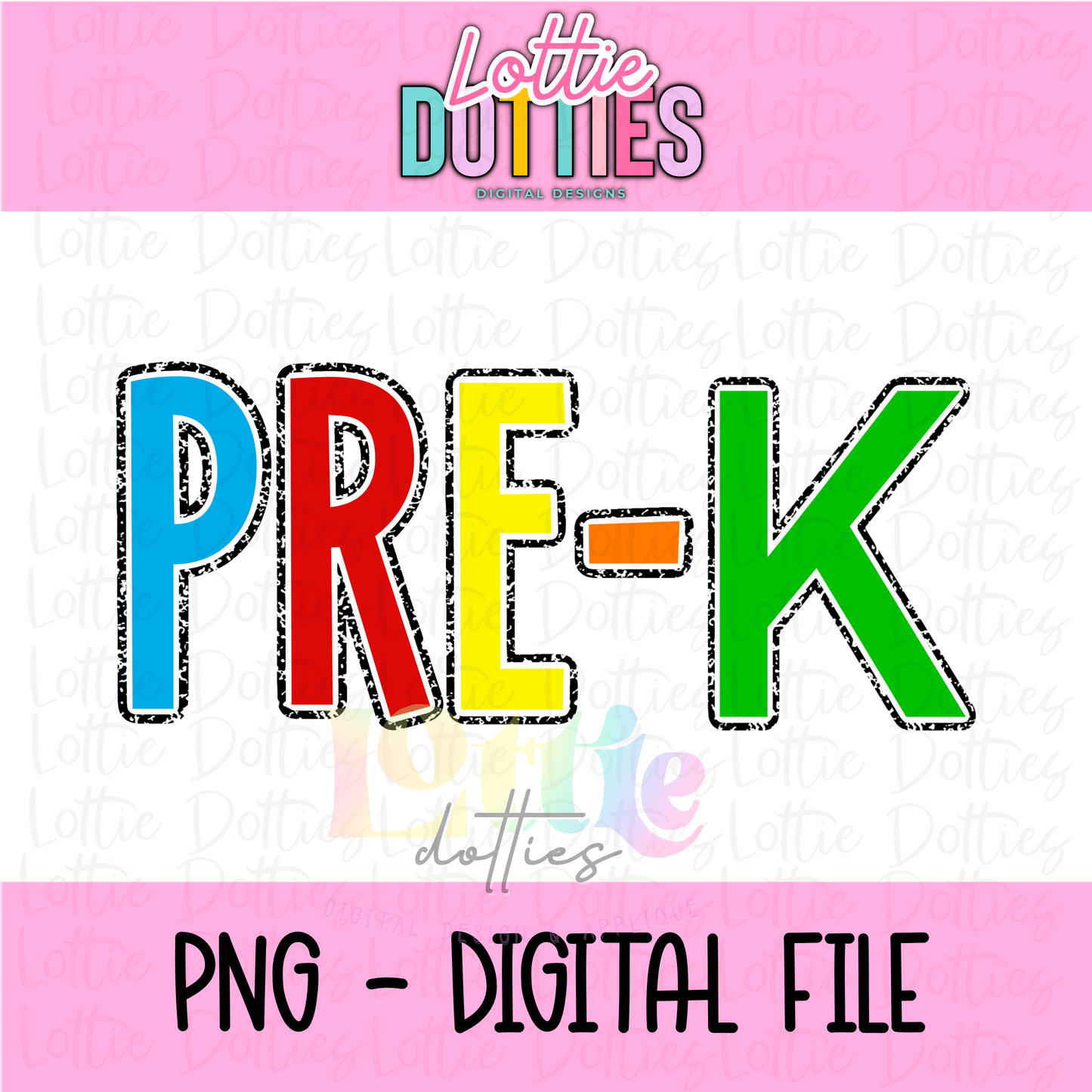 Pre-K Png - School Sublimation - Back To School Design