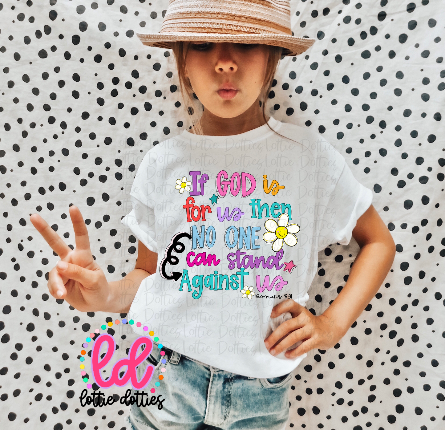 If God is with Us - PNG - Religious/Inspirational Design Sublimation - Digital Download