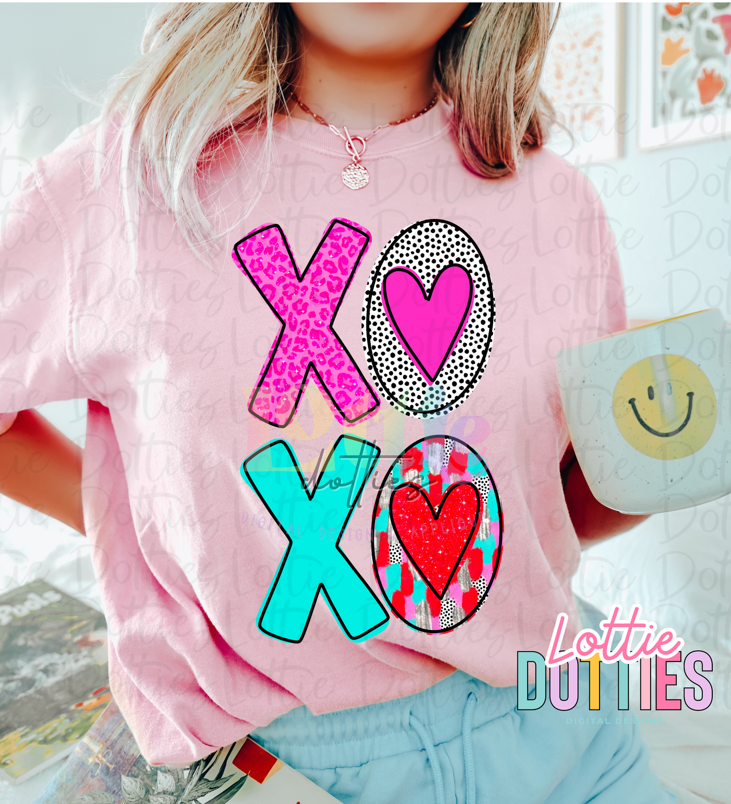 Xoxo PNG - PNG Clipart - Instant Download - Valentine’s Day PNG