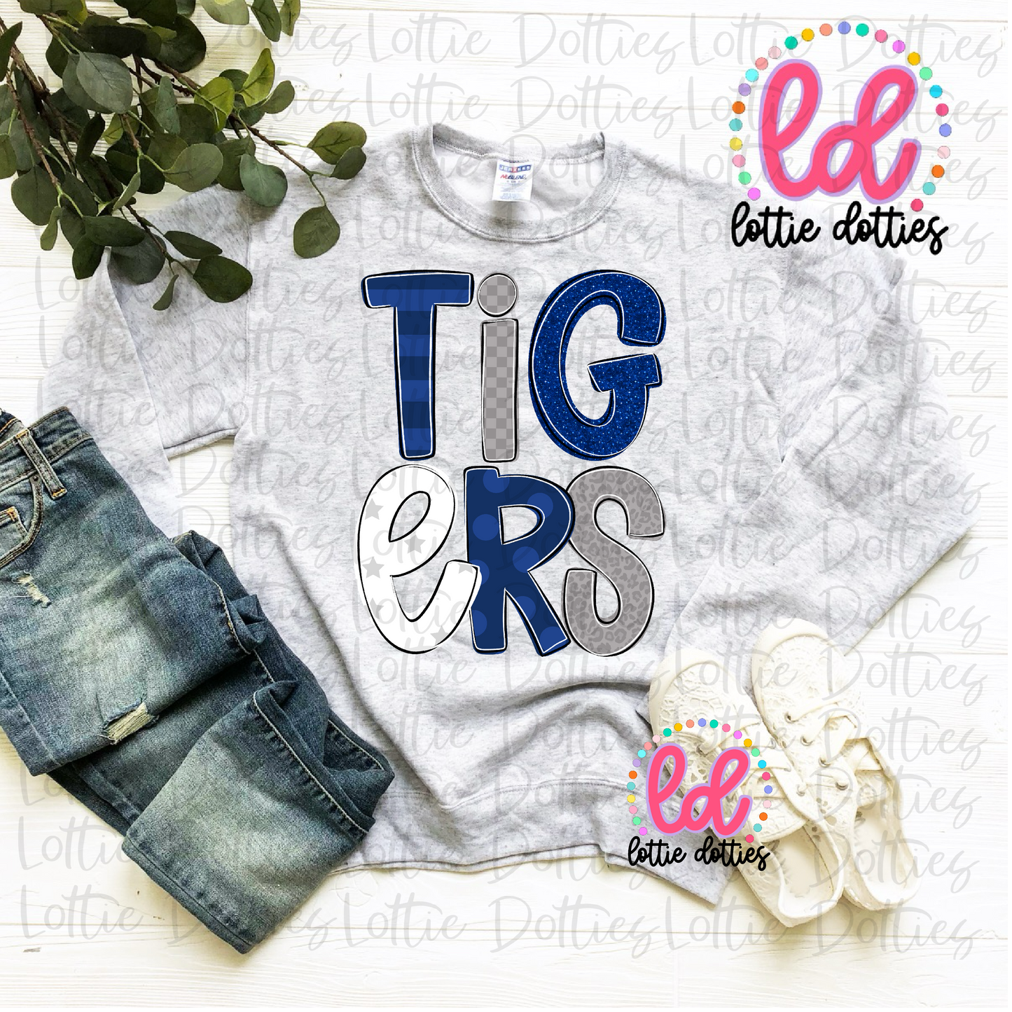 Navy and Gray Spirit Alpha | Navy and Gray | Hand Lettered Alphabet | Alpha Pack | Alphabet Clipart | Instant Download
