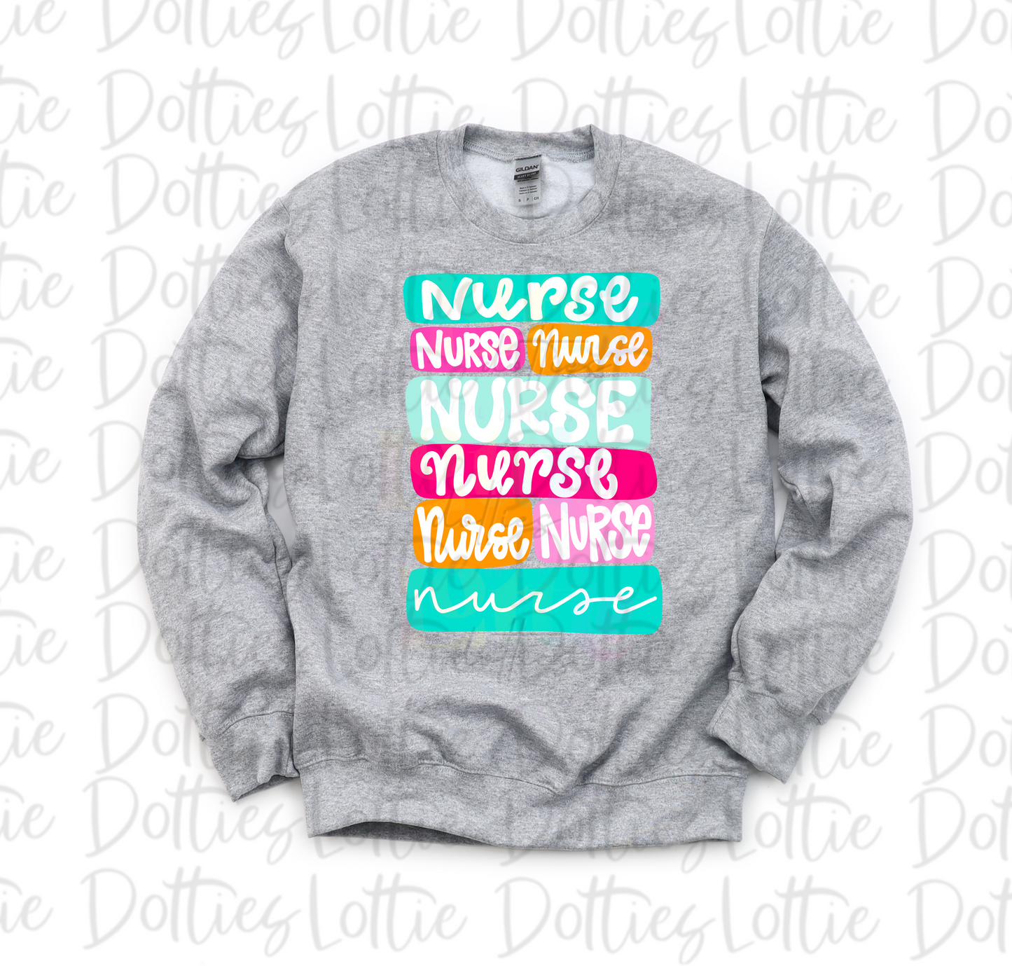 Nurse PNG - Nurse Colorful Sublimation - Digital Download