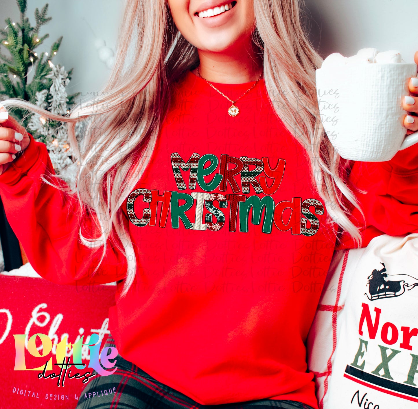 Tacky Sweater Alpha Pack - Alphabet Clipart - Instant Download - Christmas Sweater Alpha - Christmas Alpha