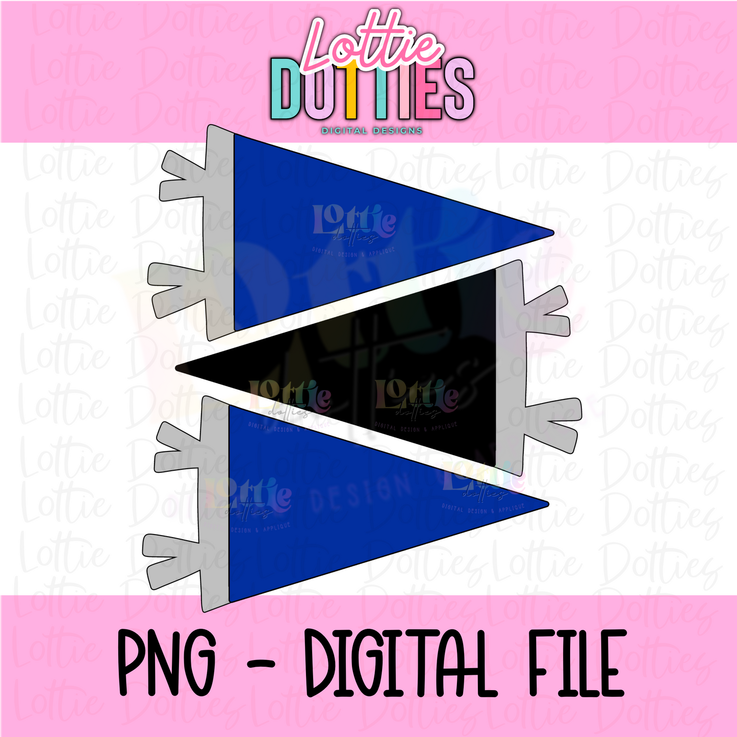 Blue and Black Flags PNG - Flags Sublimation - Digital Download