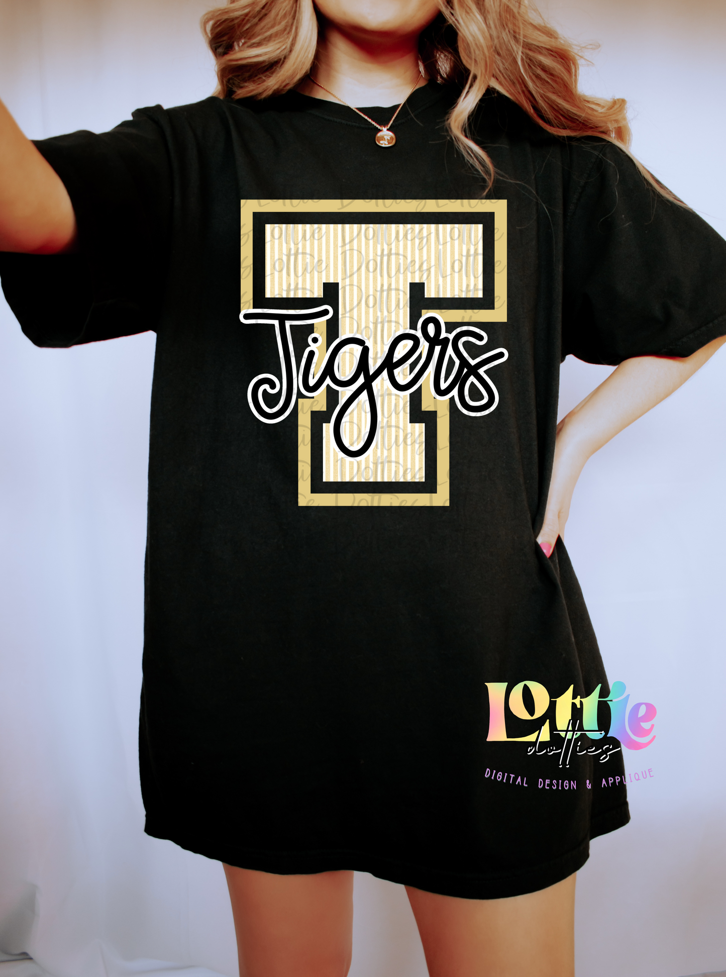 Tigers PNG- Tigers Seersucker - Alphabet Clipart - Instant Download