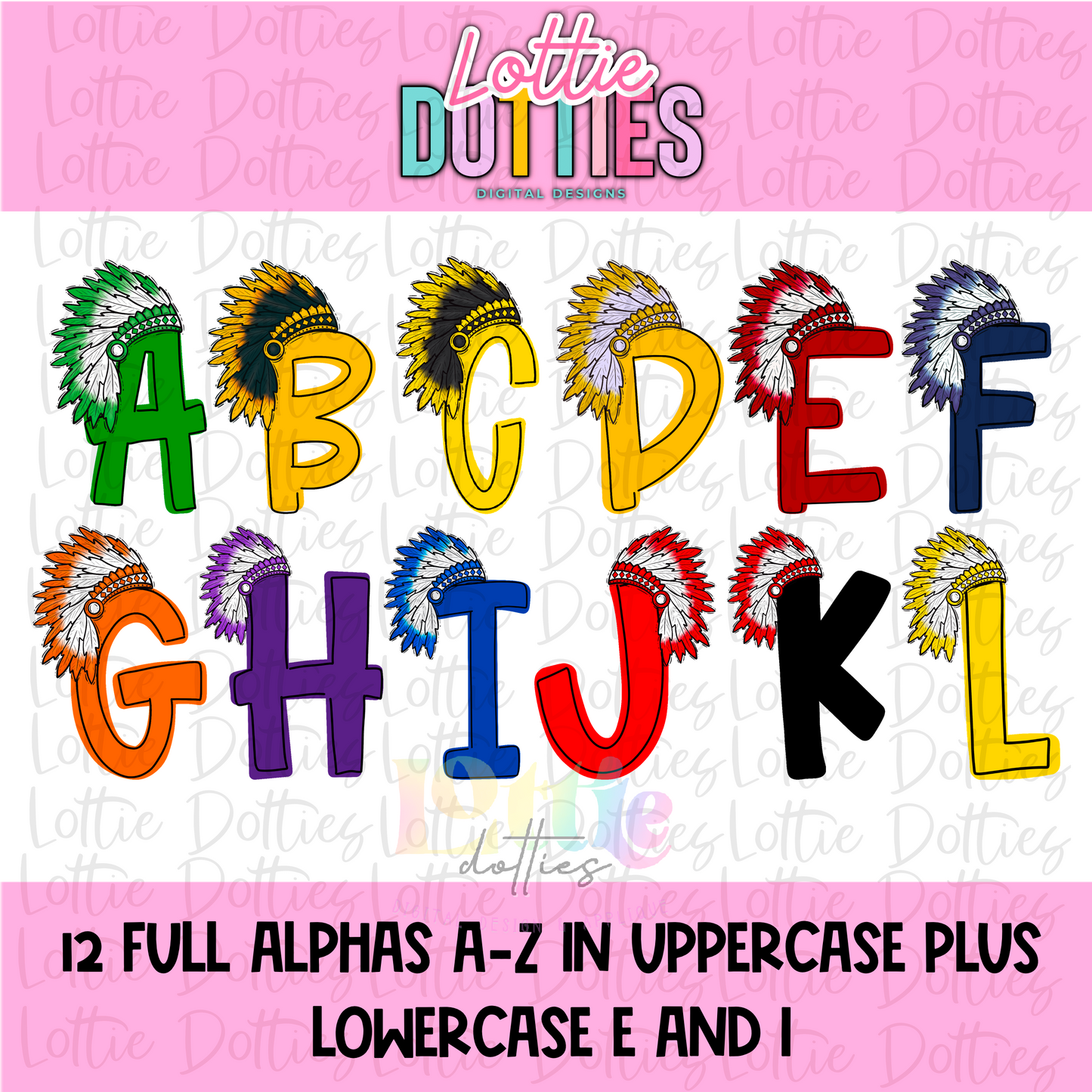 Warriors Alpha - Warriors Alpha Pack - Alphabet Clipart - Instant Download - Alpha Pack -