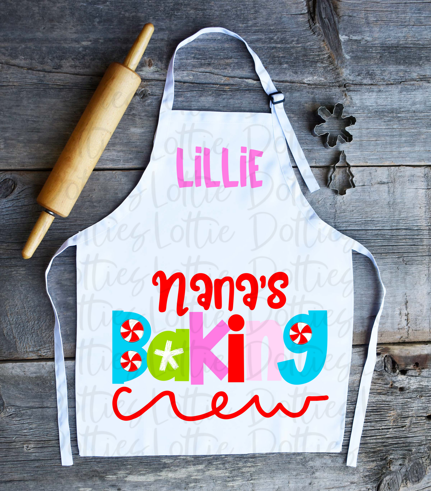 Baking Crew PNG - Bright & Colorful Christmas - Instant Download