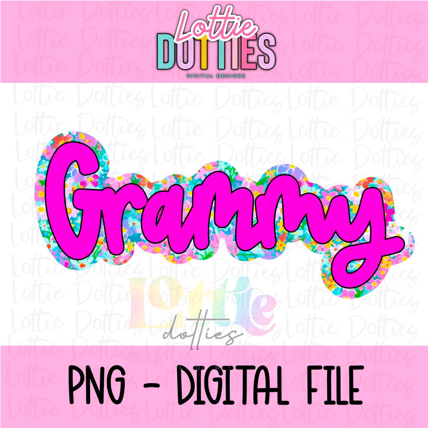 Grammy PNG - Digital Download - Sublimation Design