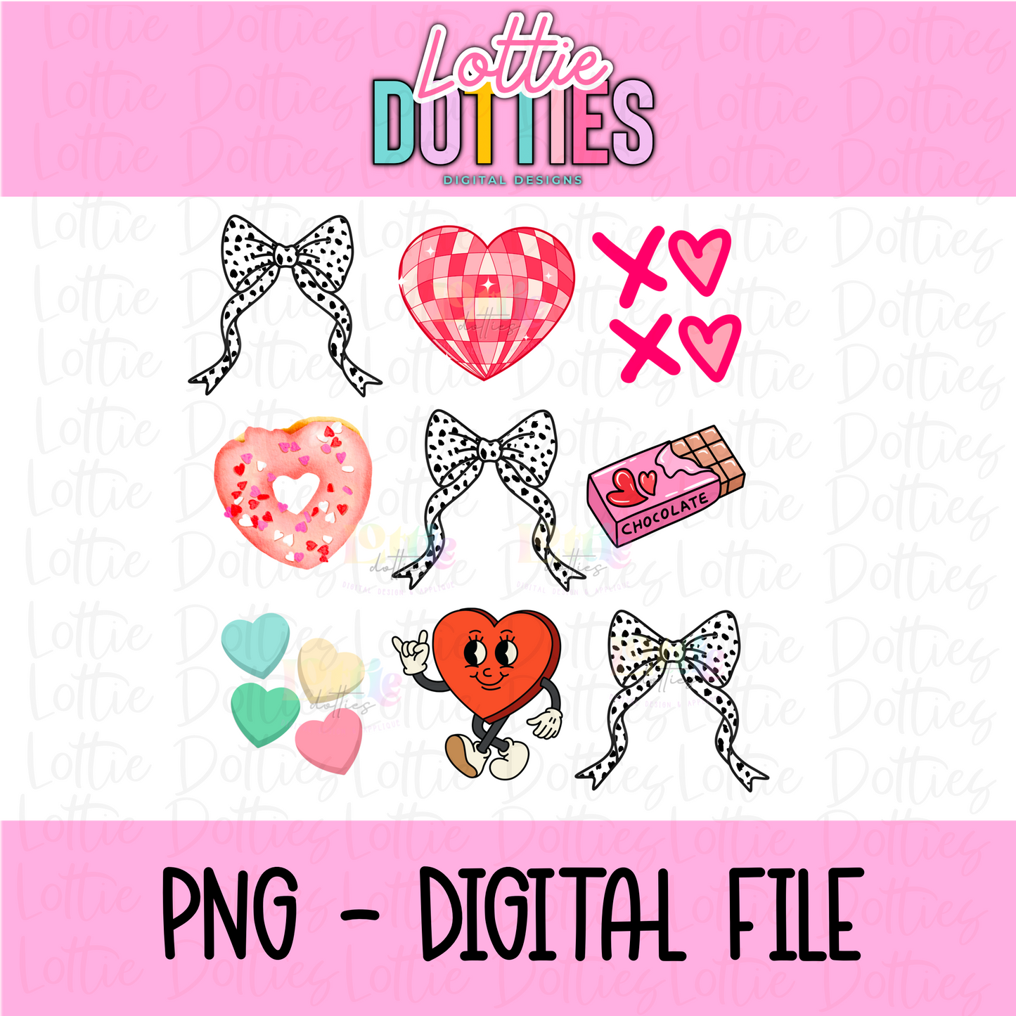 Valentines PNG - PNG Clipart - Instant Download - Valentine’s Day PNG