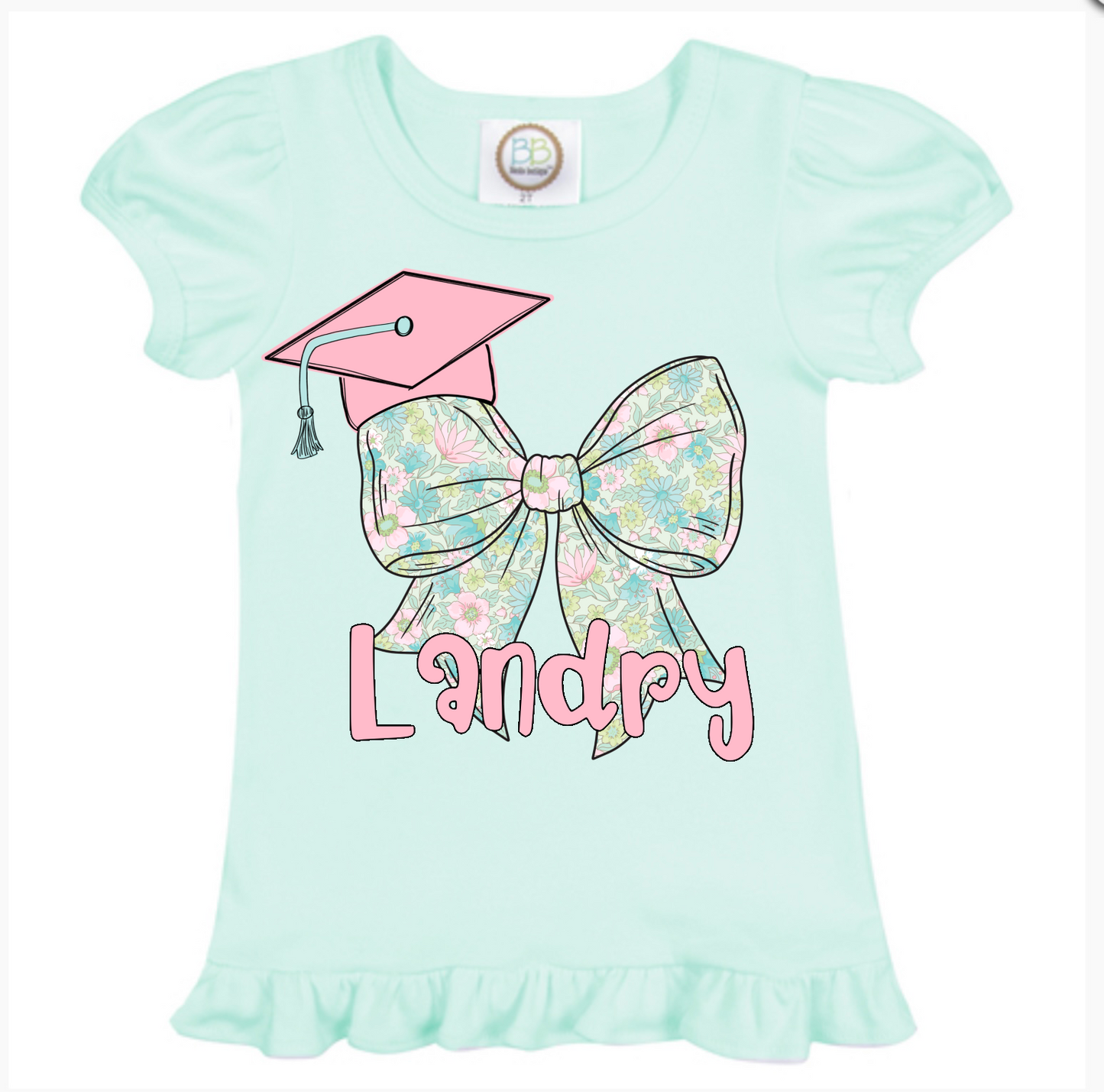 Graduation Bow PNG - Grad Bow Sublimation - Digital Download