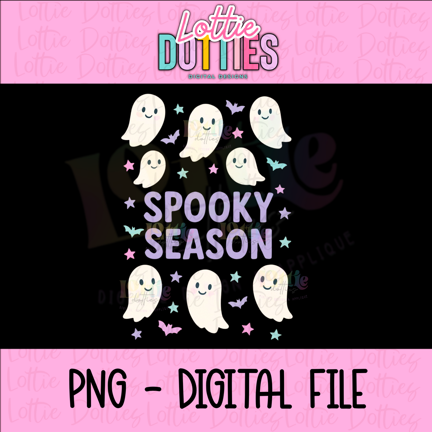 Spooky Season Png - Spooky Season - Halloween Sublimation Design - Digital Download