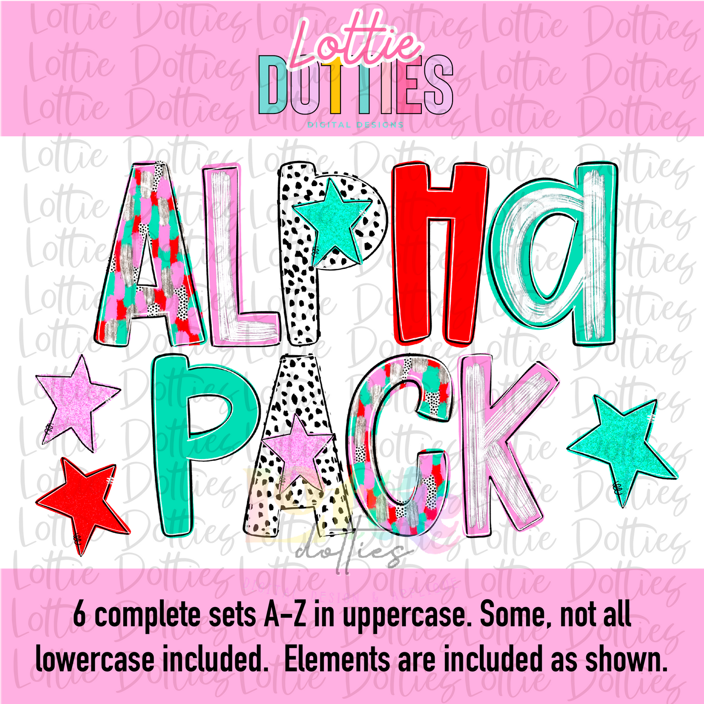 Whimsical Christmas Alpha - whimsical Christmas Alphabet - Alpha Pack - Alphabet Clipart - Instant Download - Alpha Packs