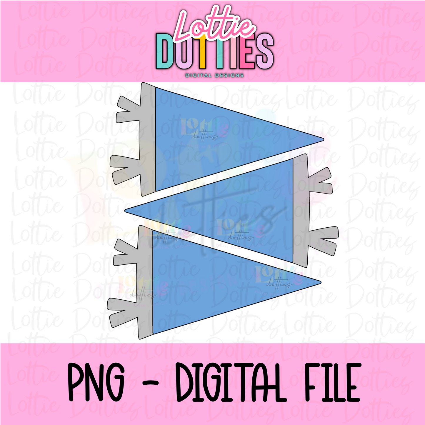 Columbia Blue Flags PNG - Flags Sublimation - Digital Download