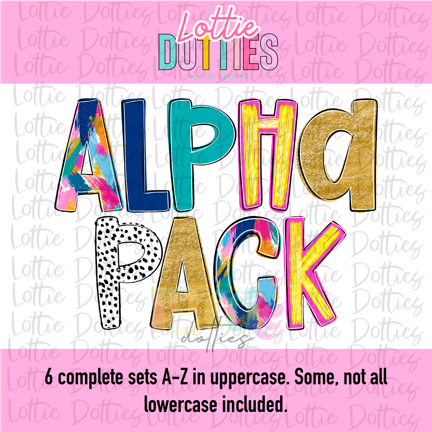 Paint Splash Alpha - Bold Paint Splash Alphabet - Alpha Pack - Alphabet Clipart - Instant Download - Alpha Packs