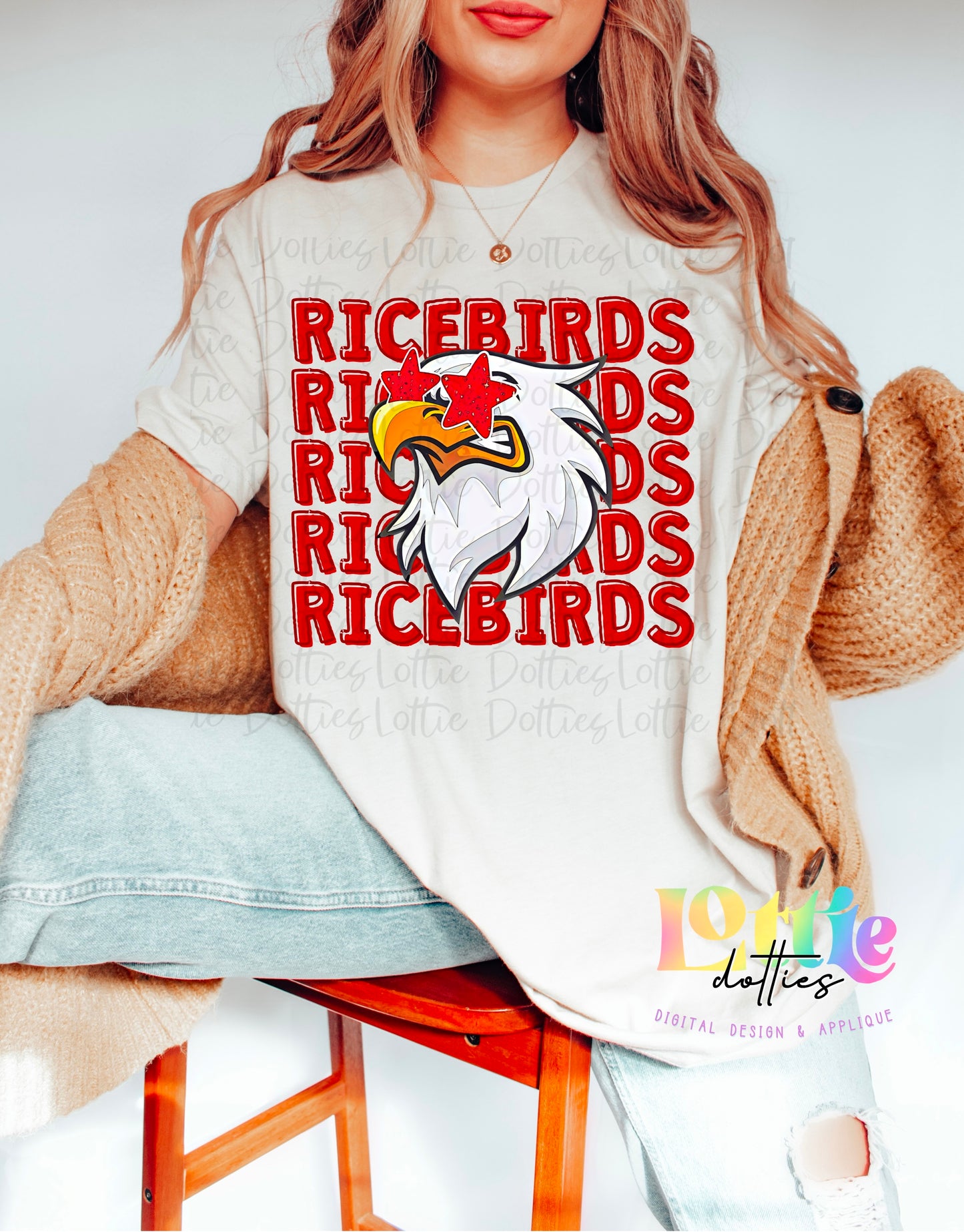 Ricebirds PNG Sublimation design - Digital Download