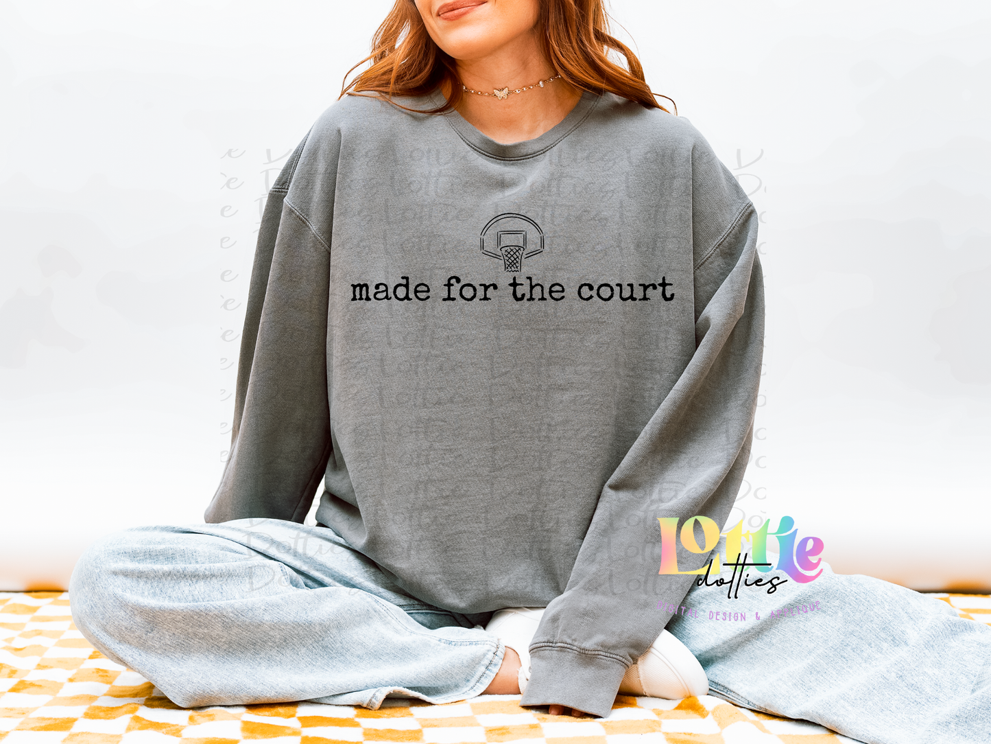 Made for the Court PNG | Basketball Player Design | Sports Team Shirt Graphic | Athlete Digital Download