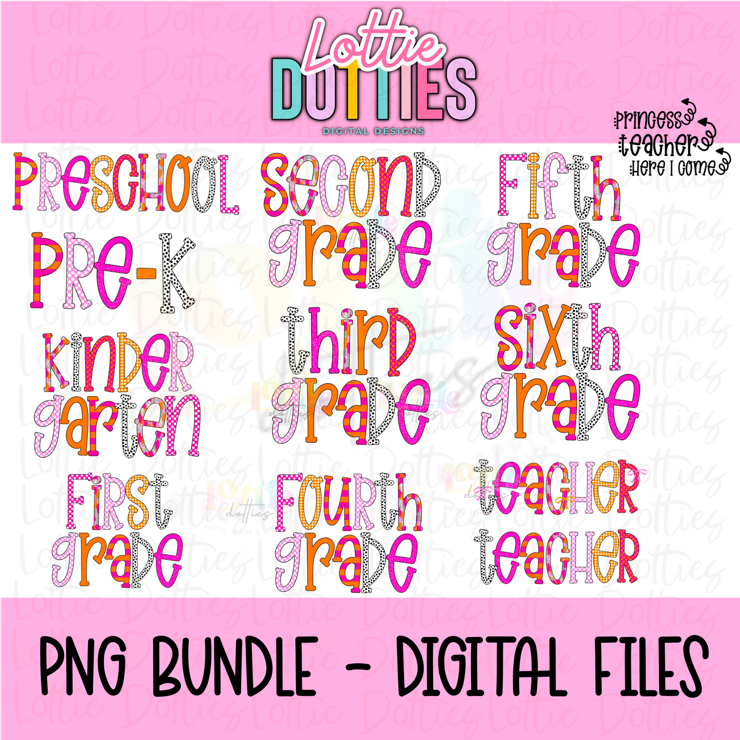 School Grade Bundle - School Bundle - Instant Download