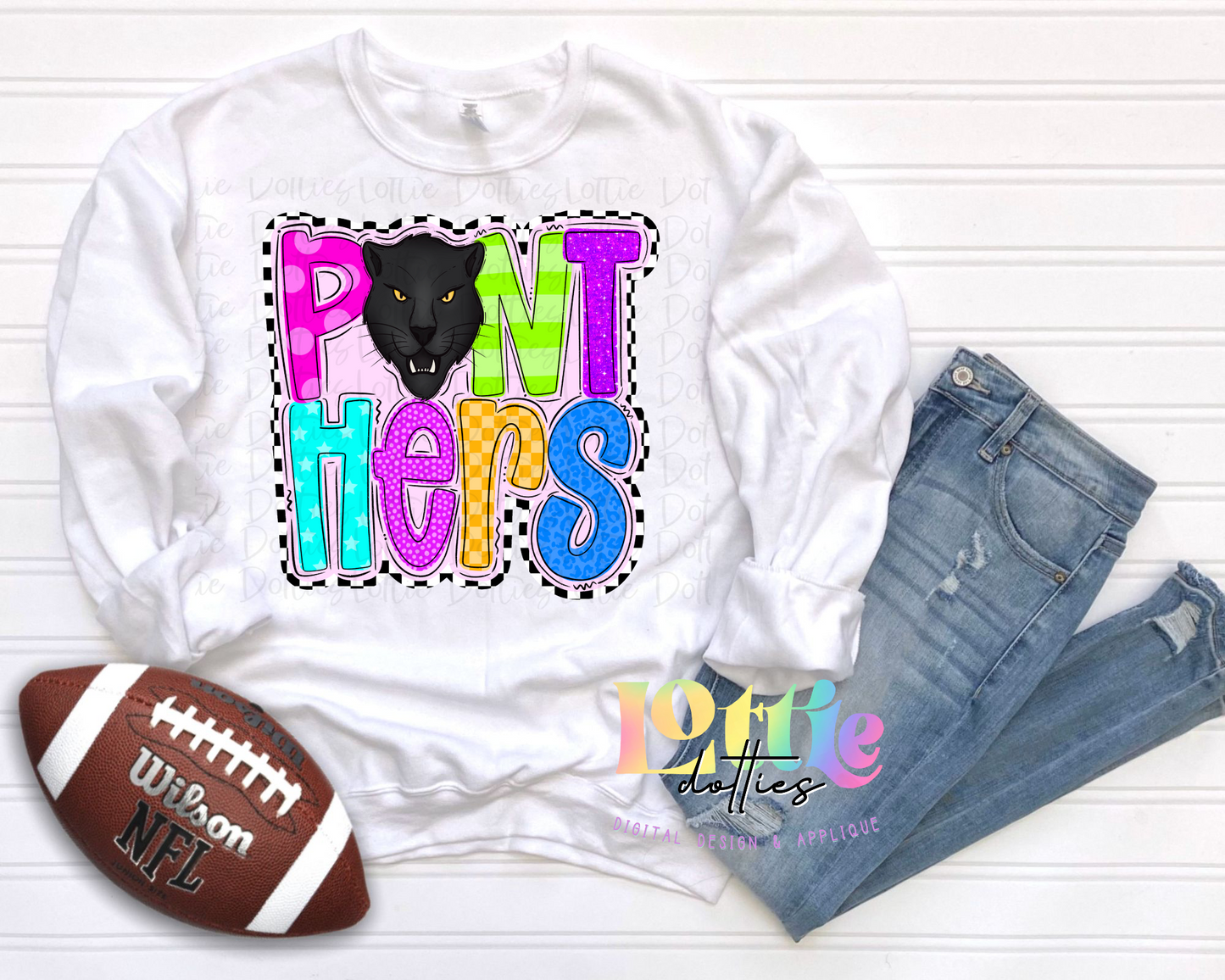 Panthers Poppy Png - Panthers Sublimation Design - Digital Download - Checkered