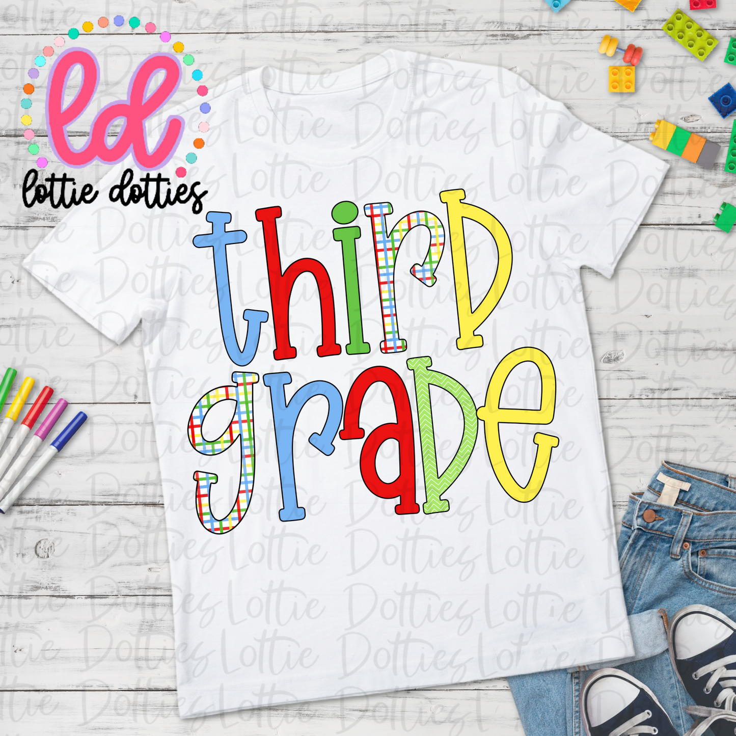 Third Grade PNG - Third Grade Sublimation - Digital Design