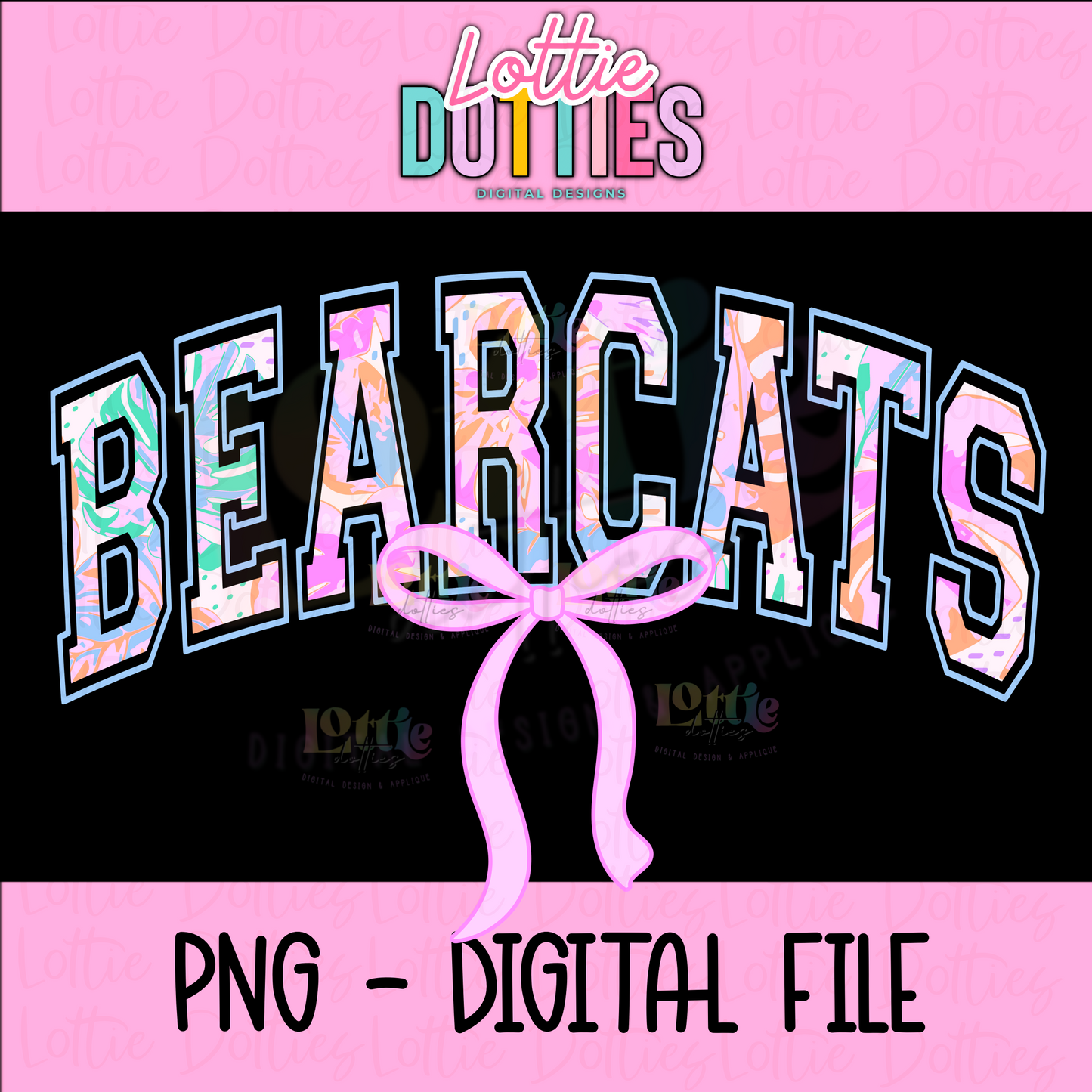 Bearcats PNG - Bearcats sublimation design - Digital Download