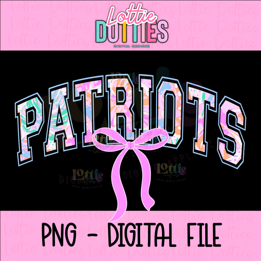Patriots PNG - Patriots Sublimation Design - Digital Download
