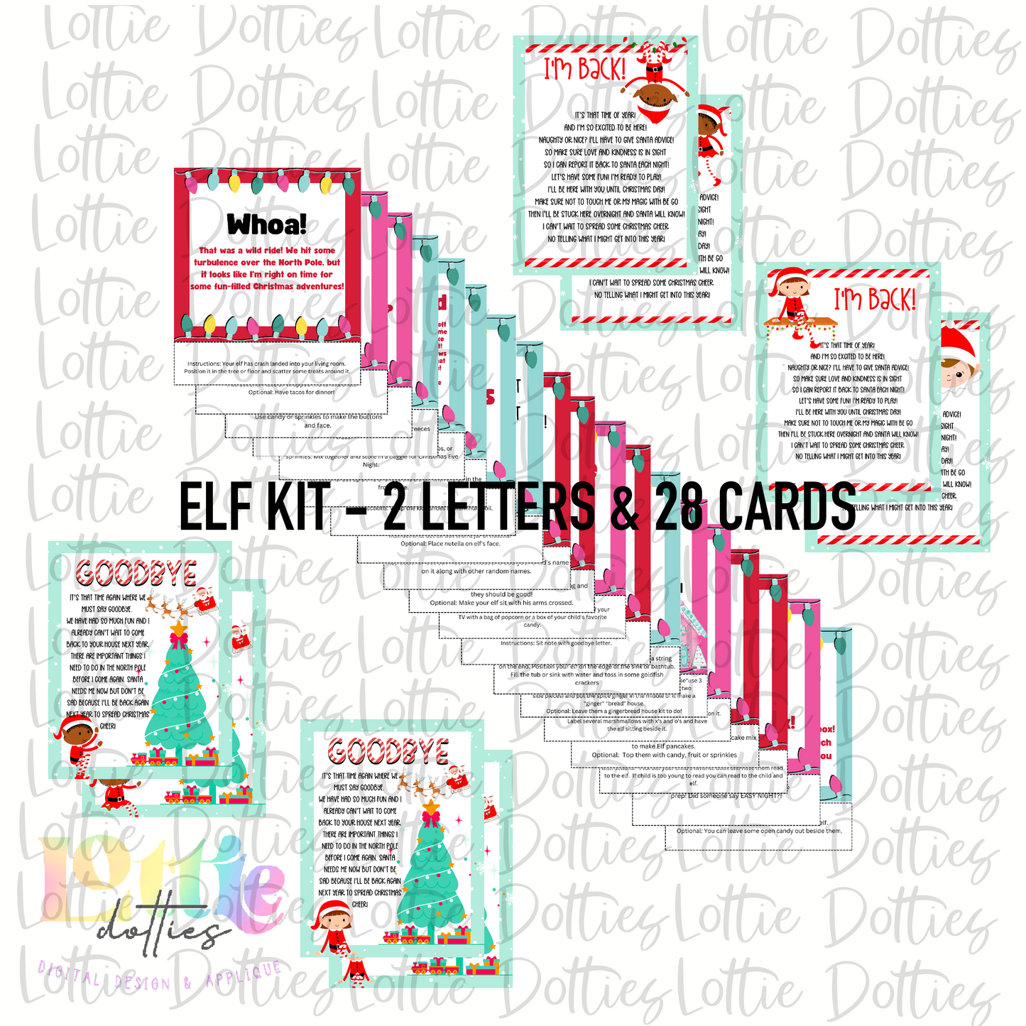 Elf Kit - Instant Download - Christmas