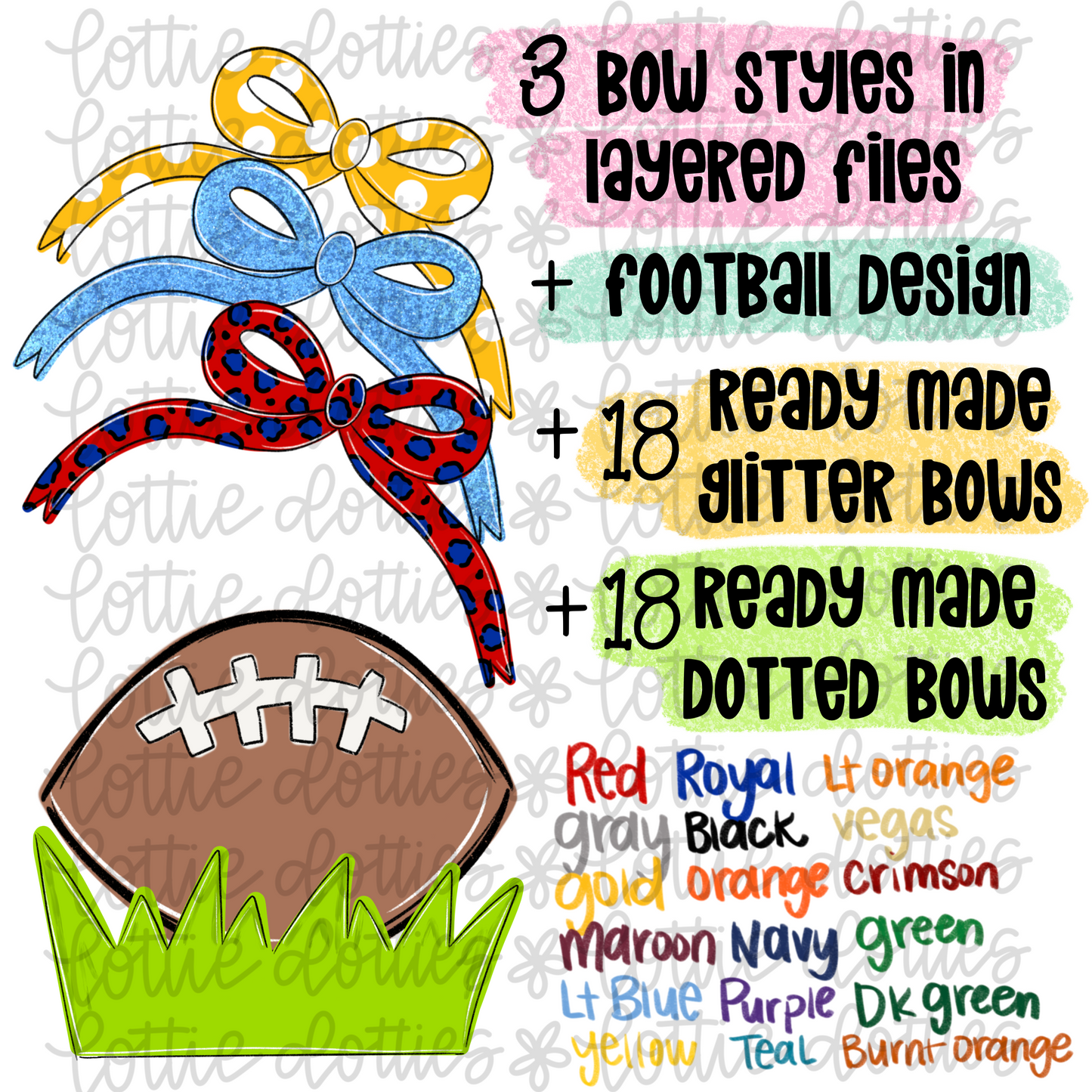 Football Bundle PNG - football - Digital Design
