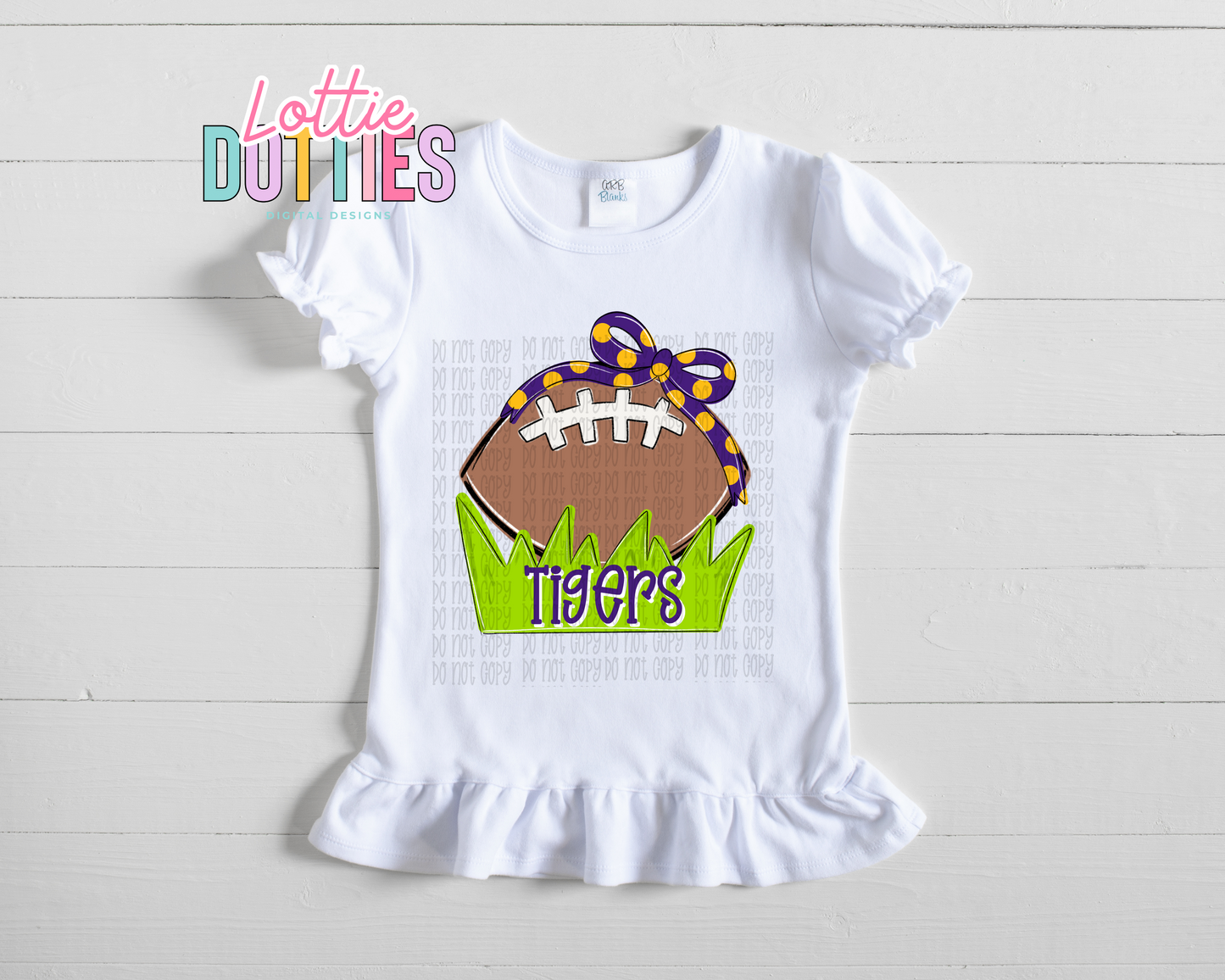 Football Bow - Purple & Gold Football Bow PNG - Bow Design Sublimation - Digital Download