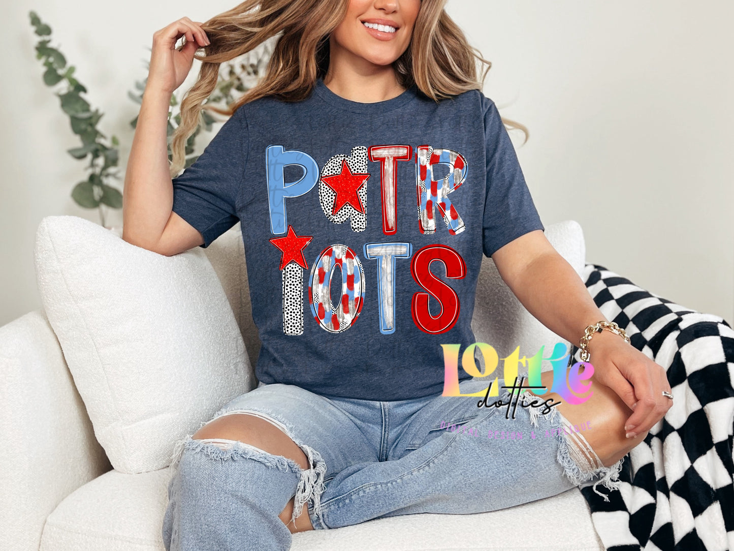 Patriots Poppy PNG - Patriots Sublimation design - Digital Download - Red and Columbia blue