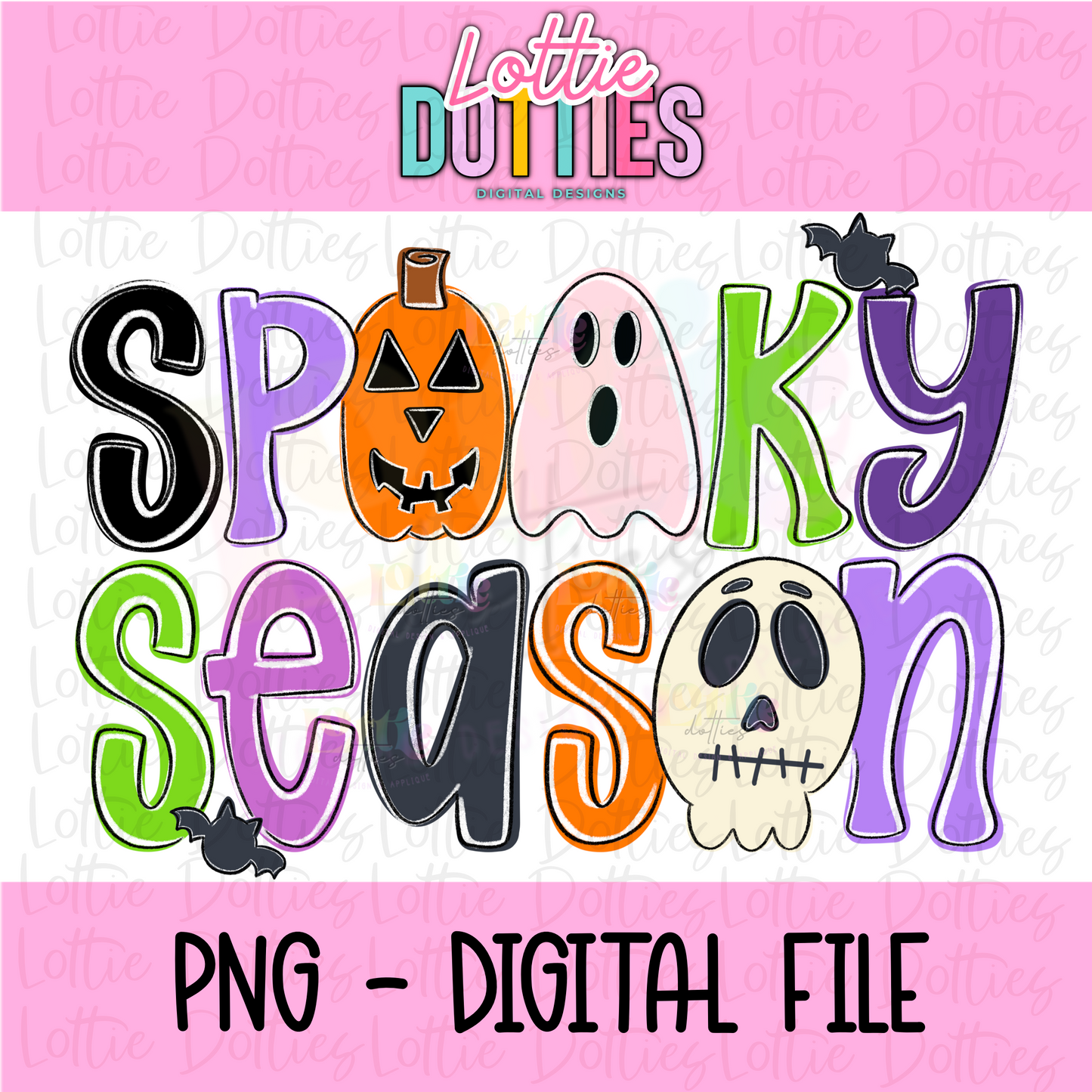 Spooky Season Fun PNG - Spooky Sublimation - Digital Download