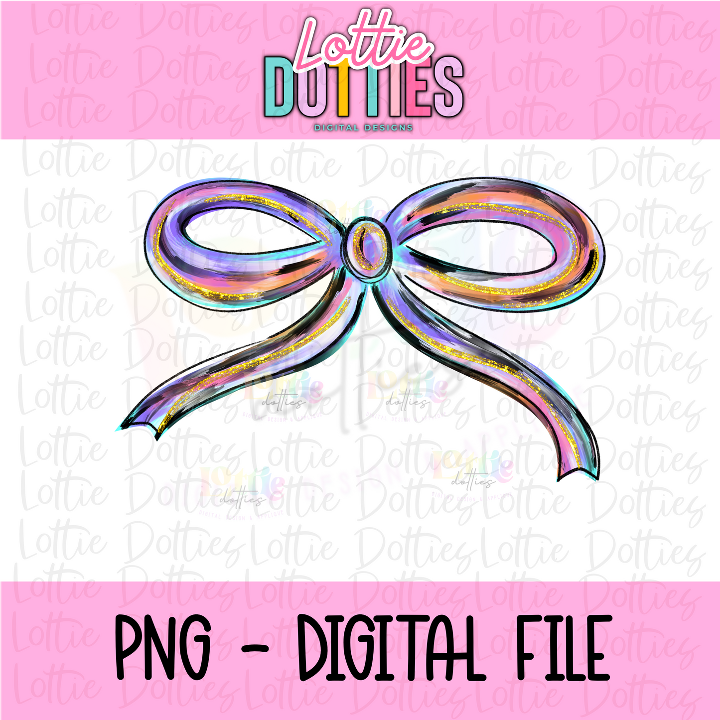 Halloween Bow PNG - Fun & Spooky Sublimation - Digital Download