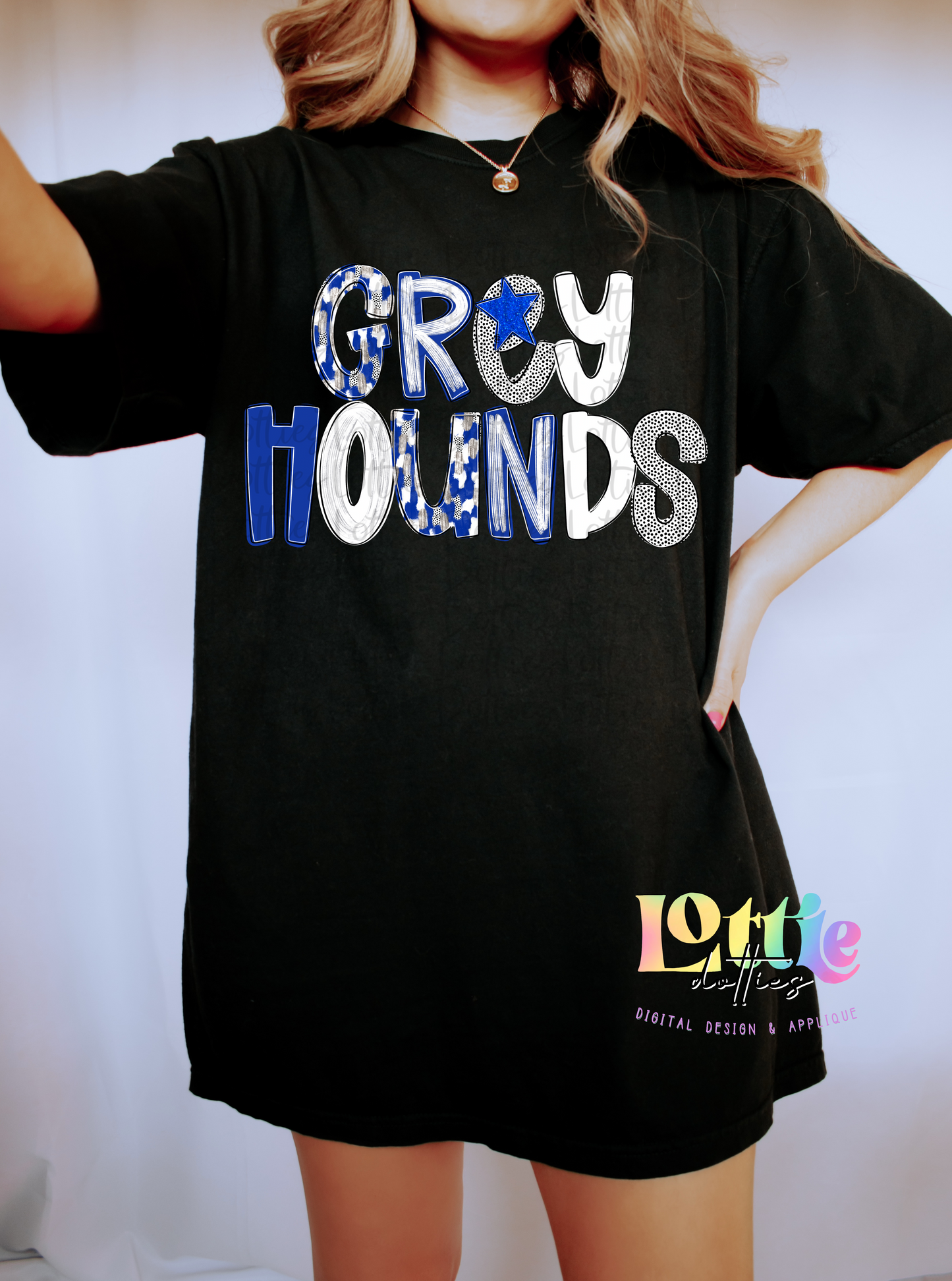 Greyhounds  Png - Sublimation Design- Greyhounds - Digital Download - Blue and White