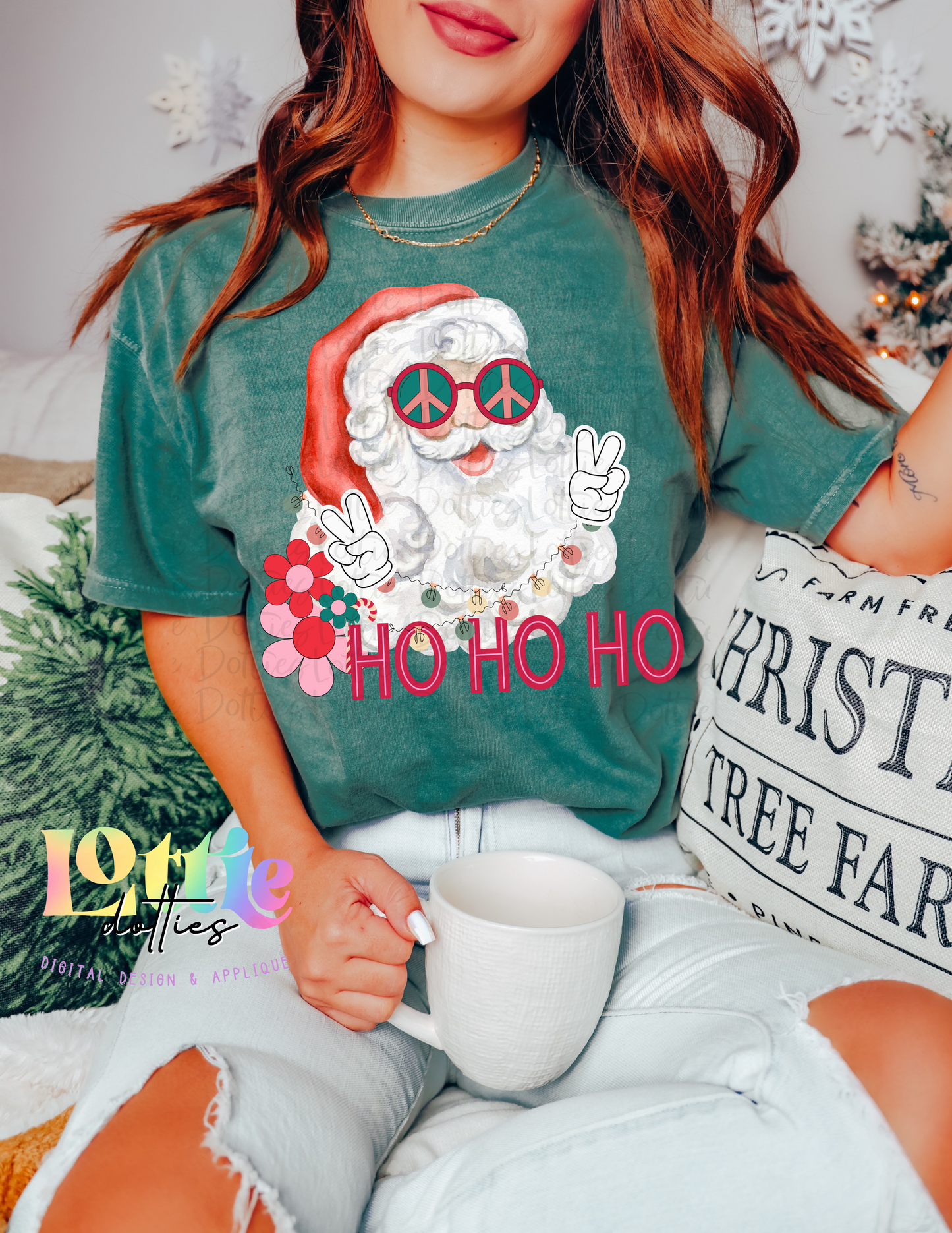 Santa Ho Ho Ho Png - Santa Sublimation - Christmas Sublimation- Digital Download