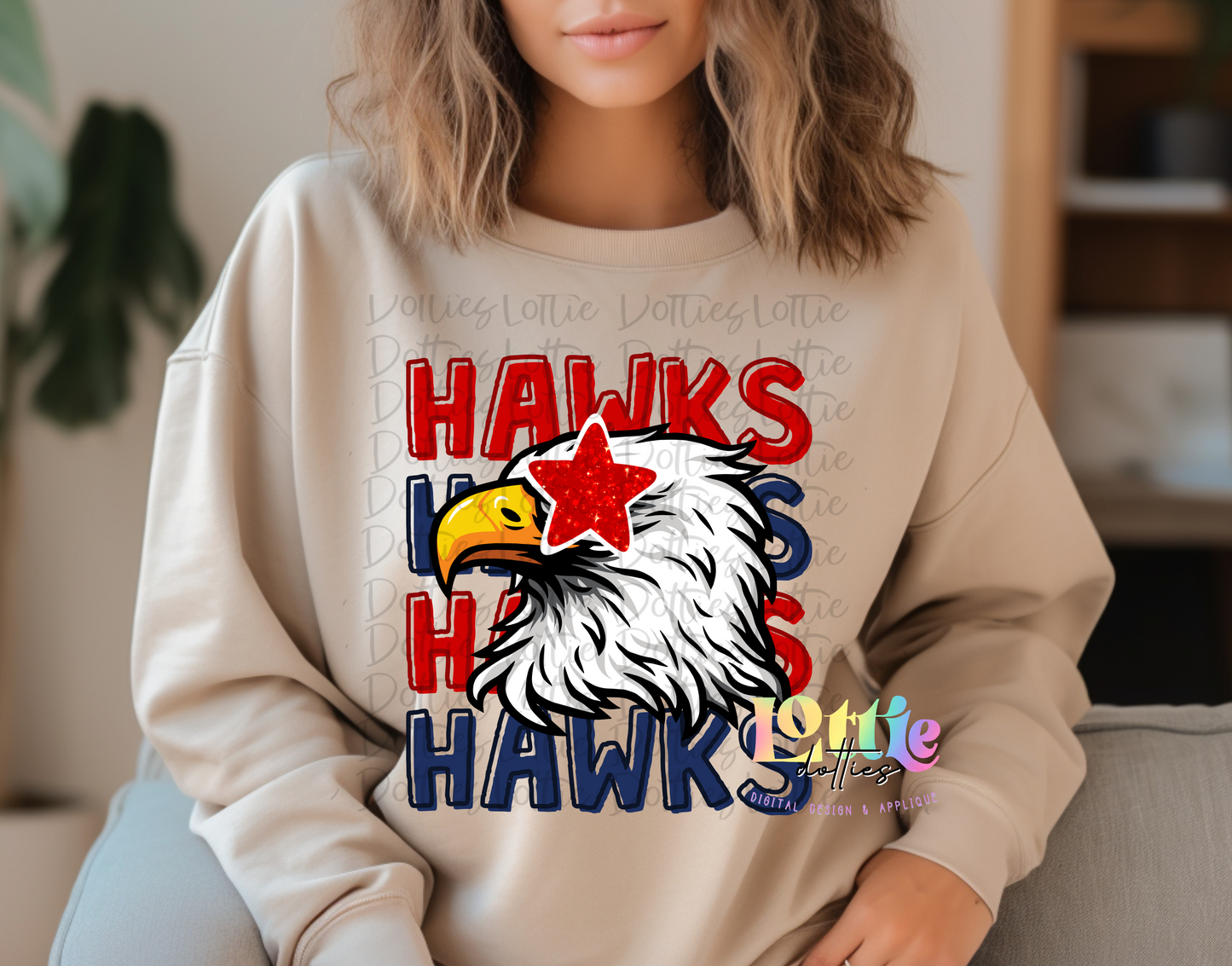 Hawks PNG - Instant Download - Digital Download - Sublimation Design
