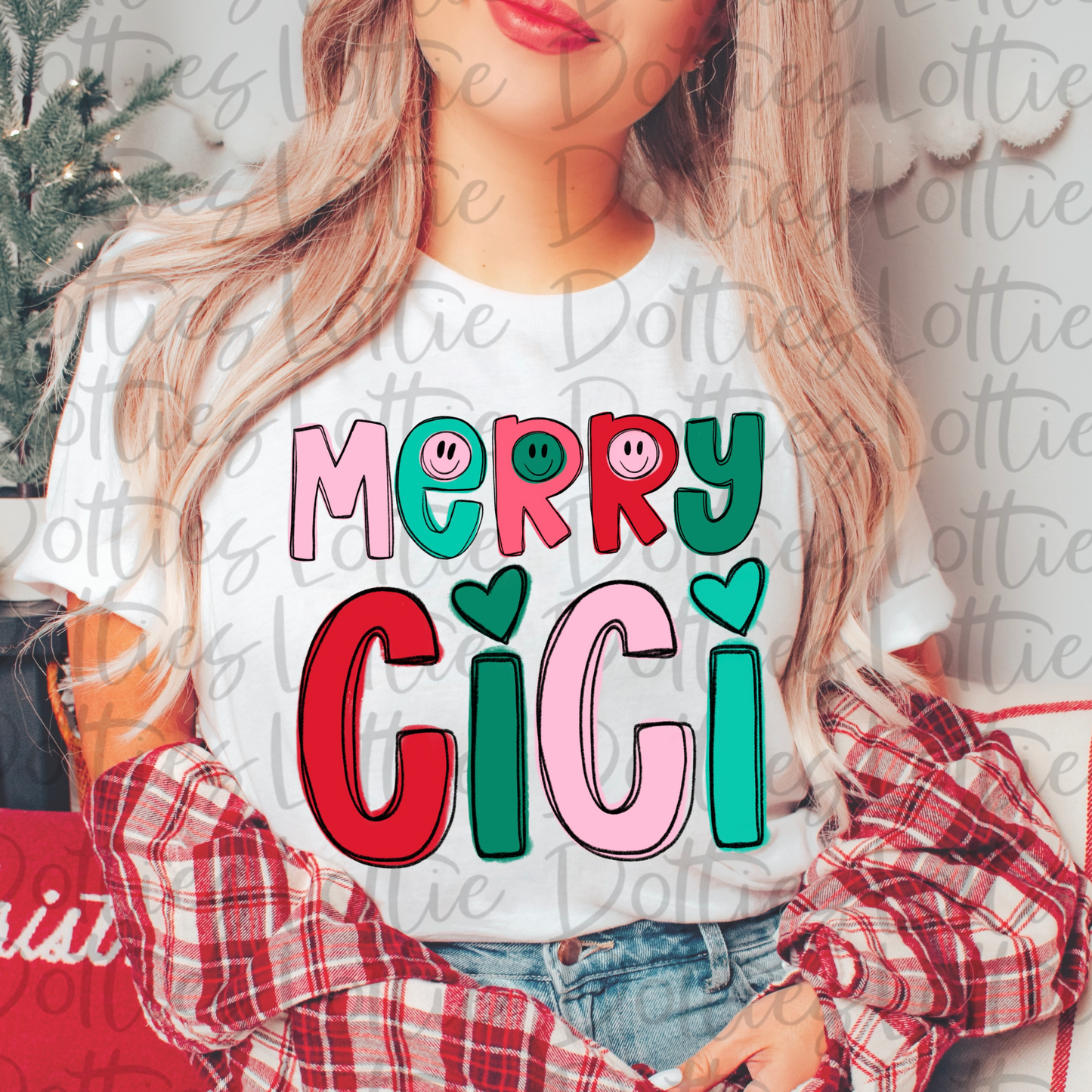 Merry CICI Png - Christmas Sublimation Design- Digital Download