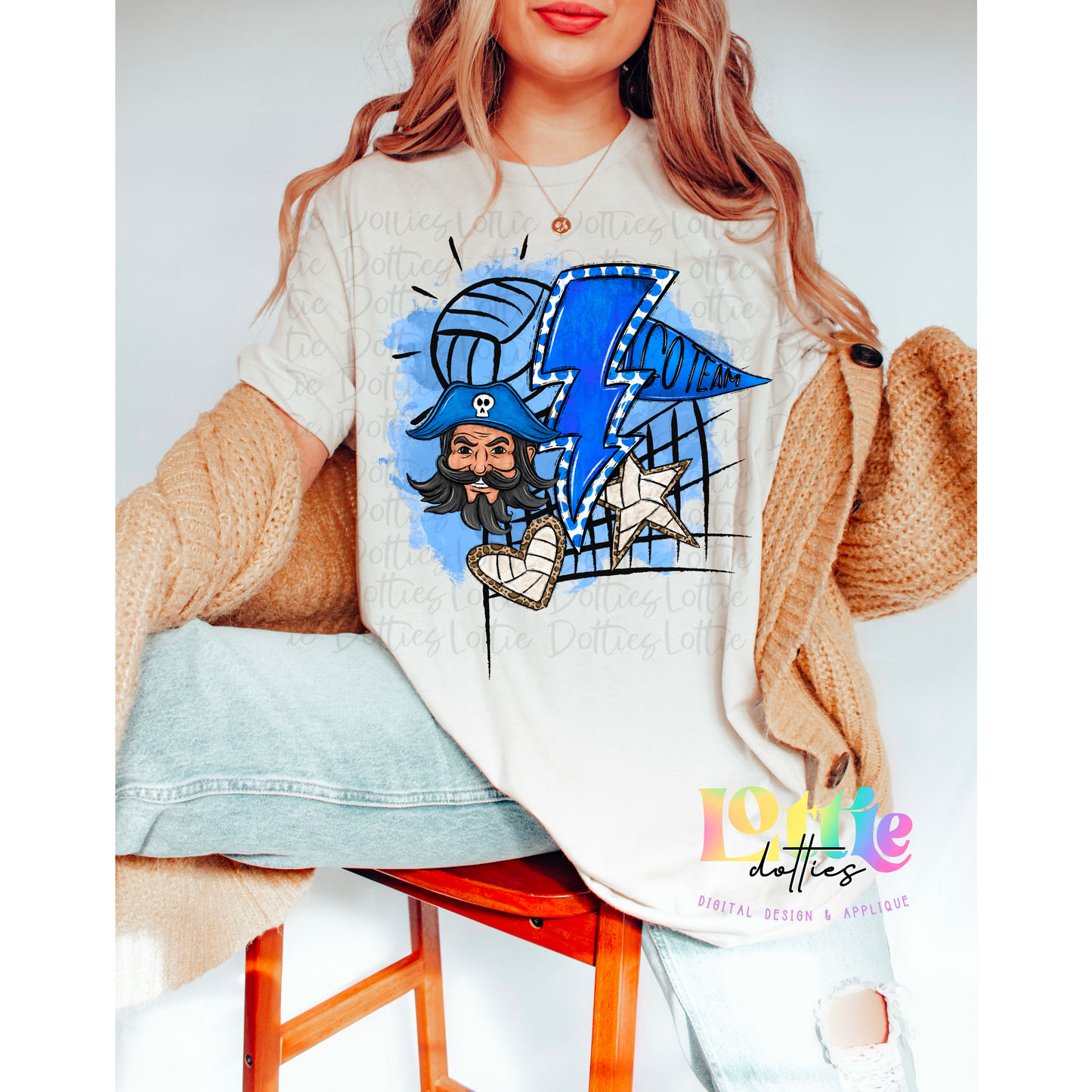 Pirates Volleyball PNG - Pirates - sublimation design - Digital Download