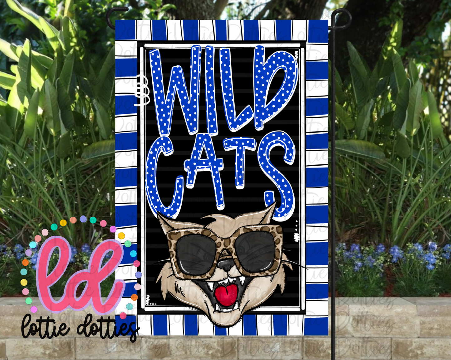 Wildcats Flag PNG - Wildcats Sublimation design - Digital Download
