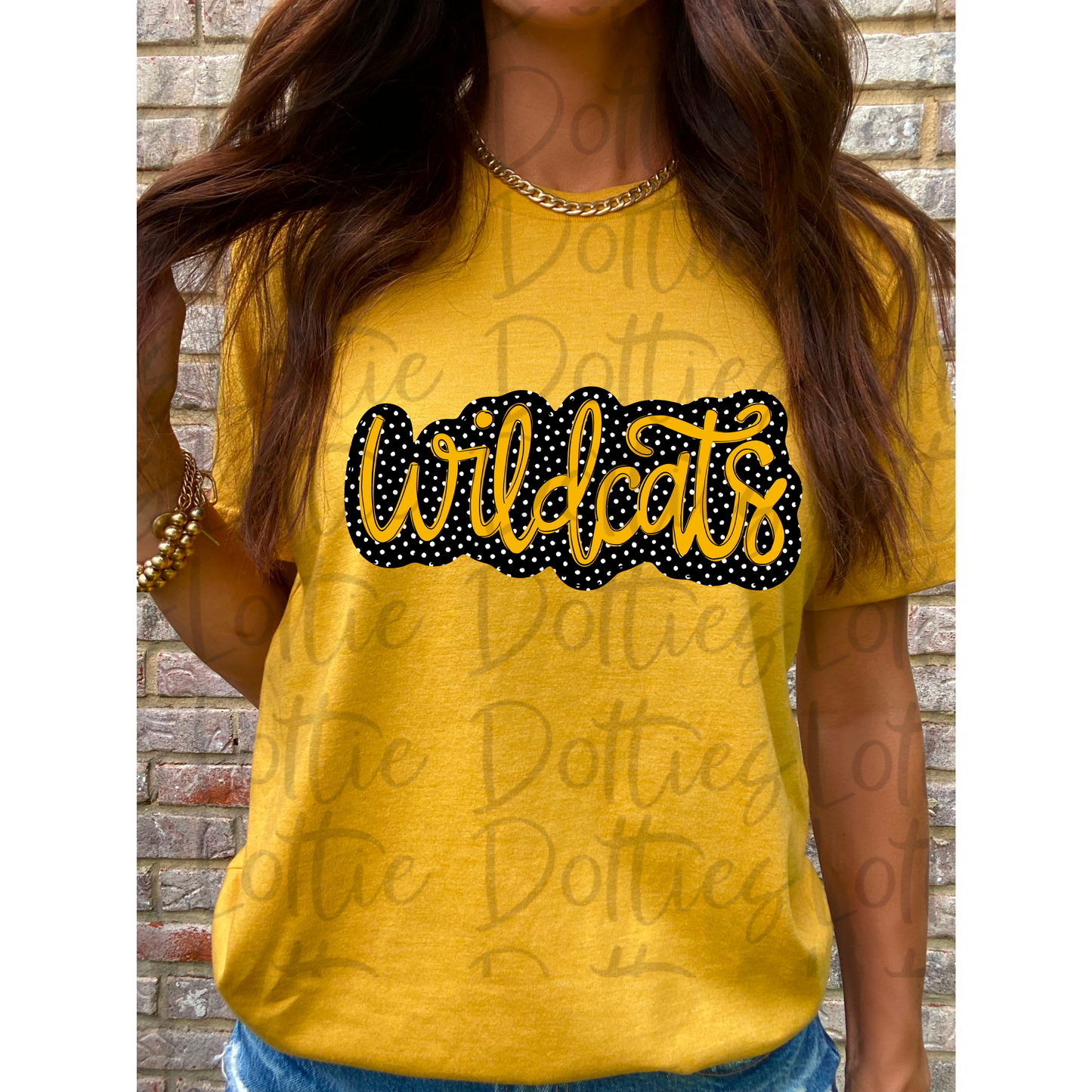 Wildcats Png - Wildcats Sublimation Design - Digital Download - Black and Gold