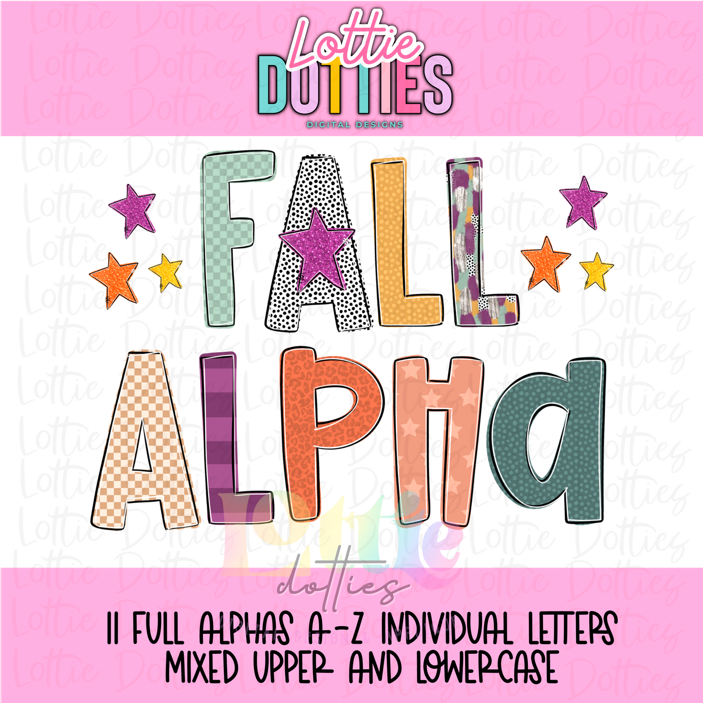 Fall Colors Poppy Alpha Png - Fall Colors Poppy Foil Numbers Alpha Pack -Boho - Digital Download