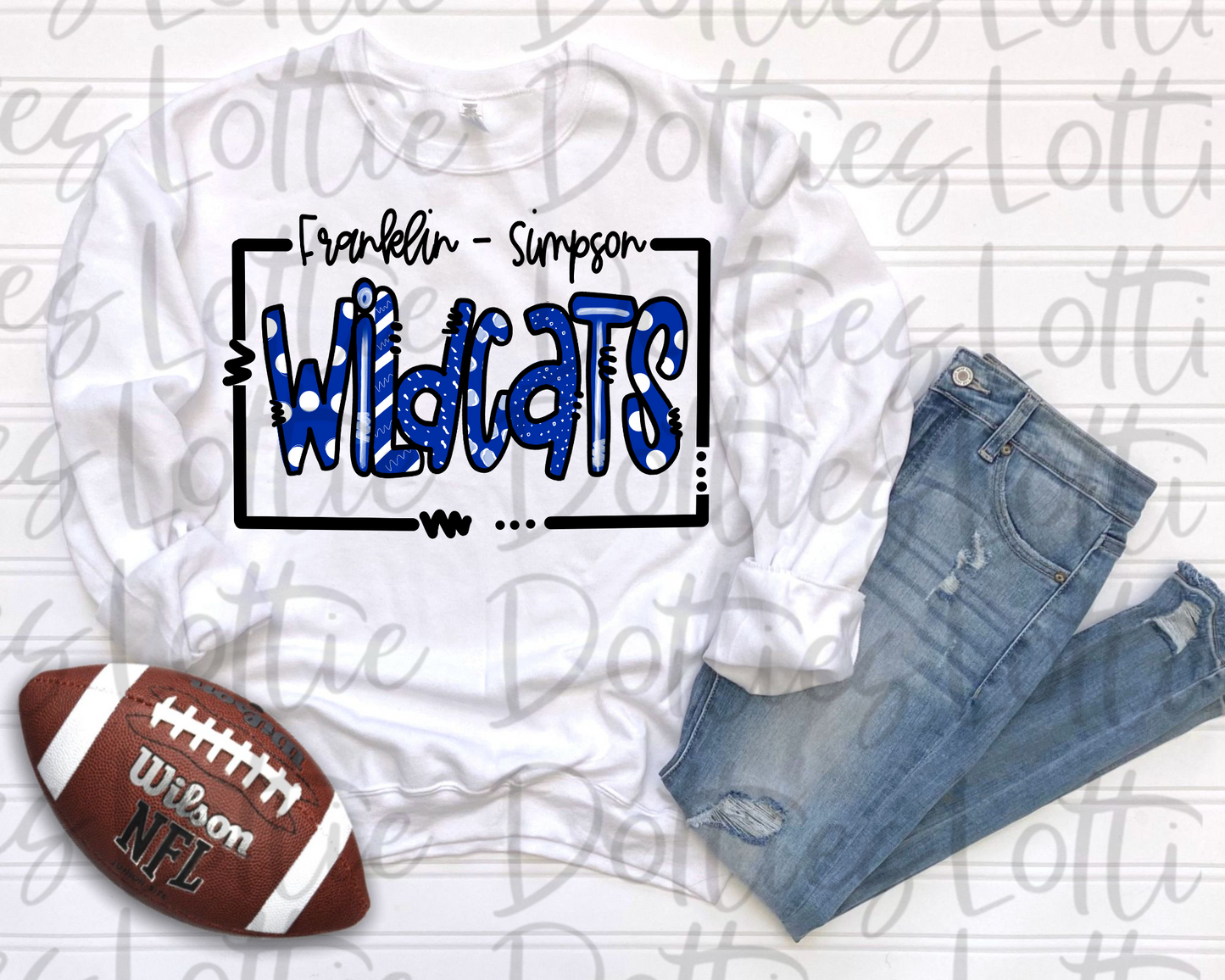 Franklin - Simpson Wildcats PNG - Wildcats sublimation - Digital Download